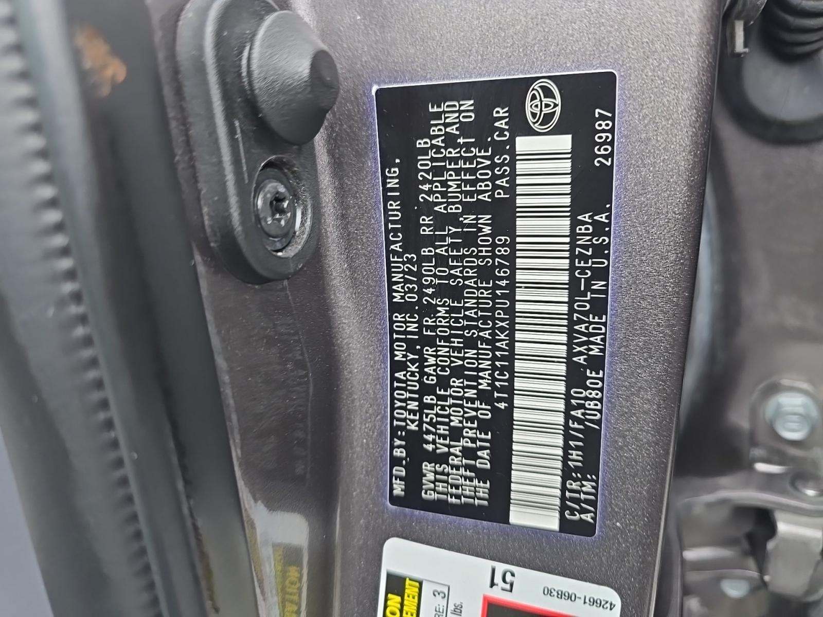 2023 Toyota Camry LE FWD