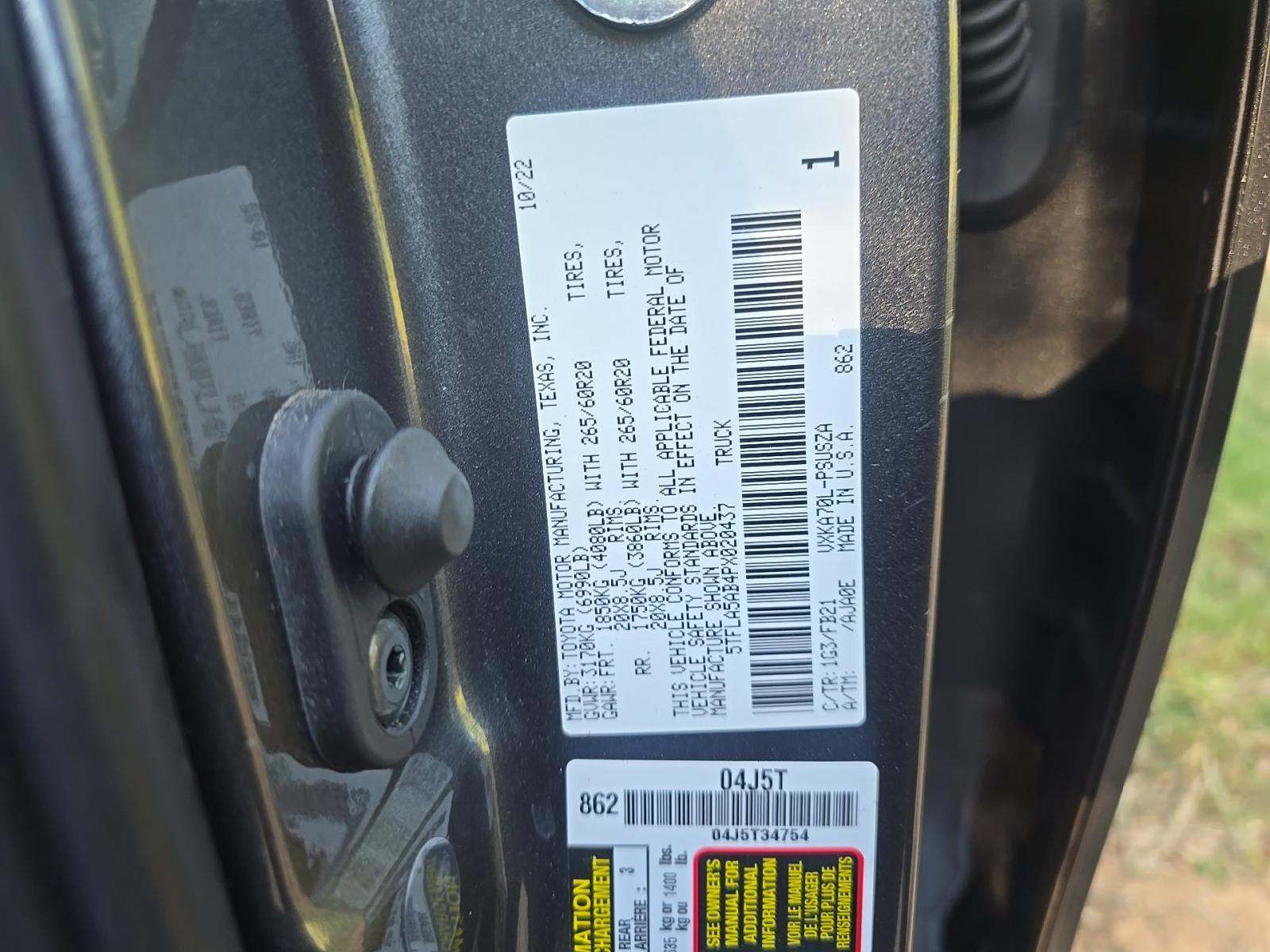 2023 Toyota Tundra SR5 RWD