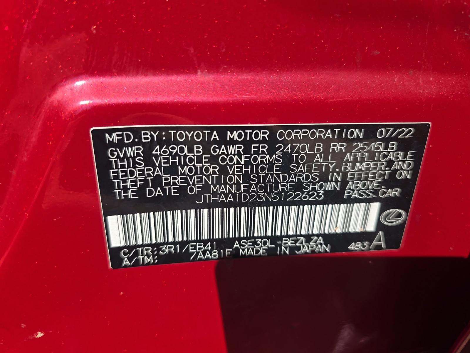 2022 Lexus IS IS 300 RWD