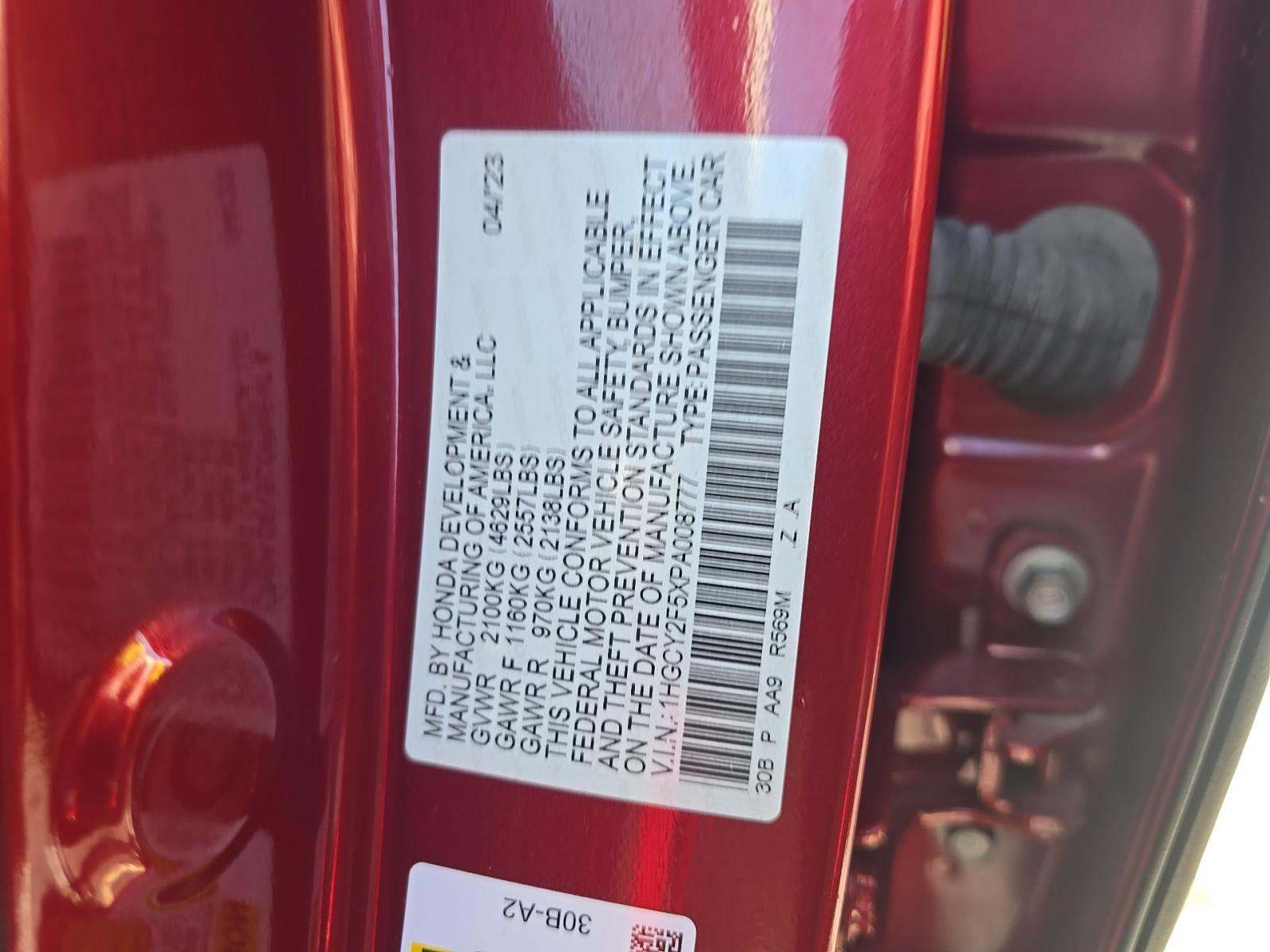 2023 Honda Accord Hybrid Sport FWD