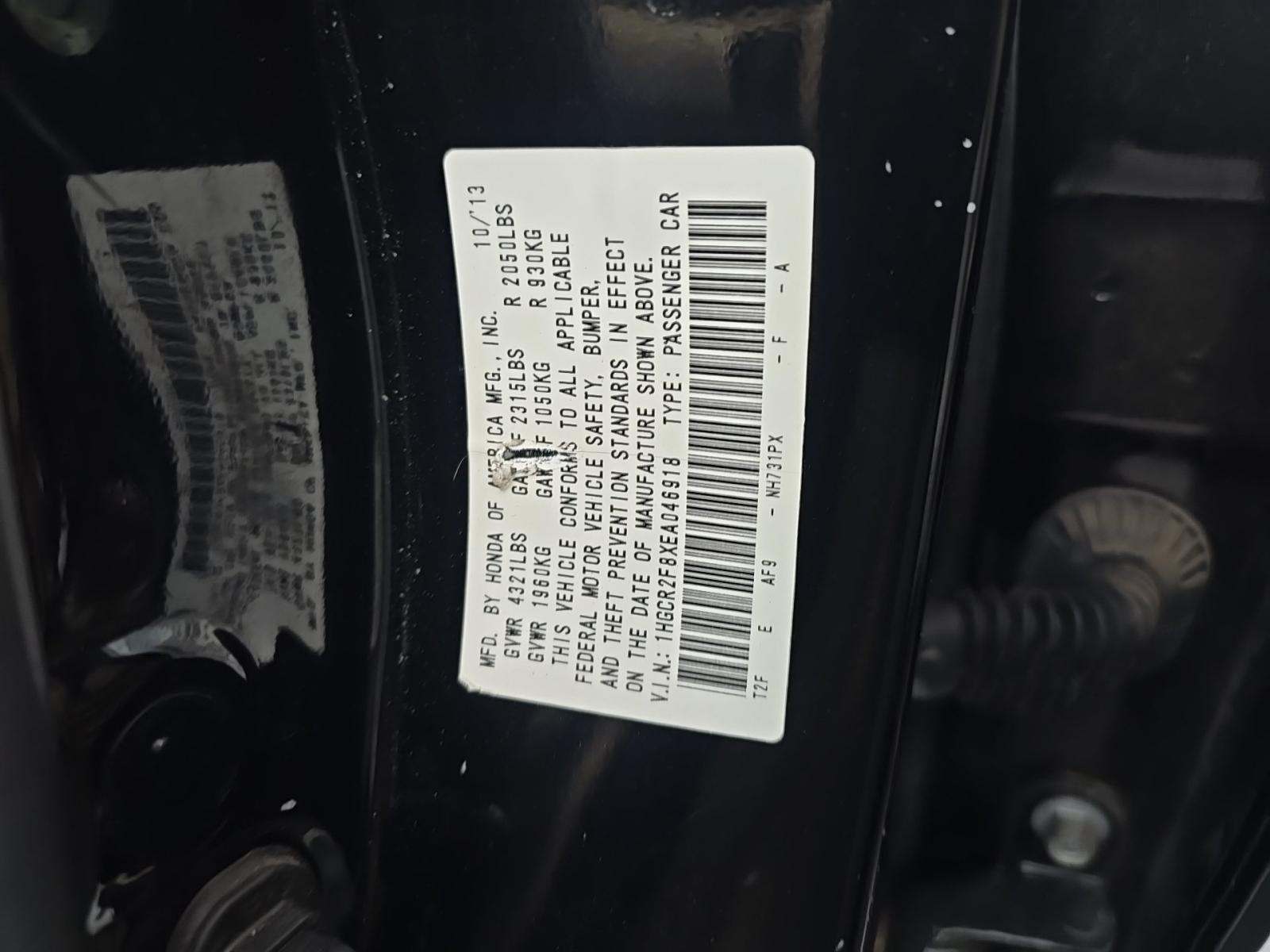 2014 Honda Accord EX-L FWD