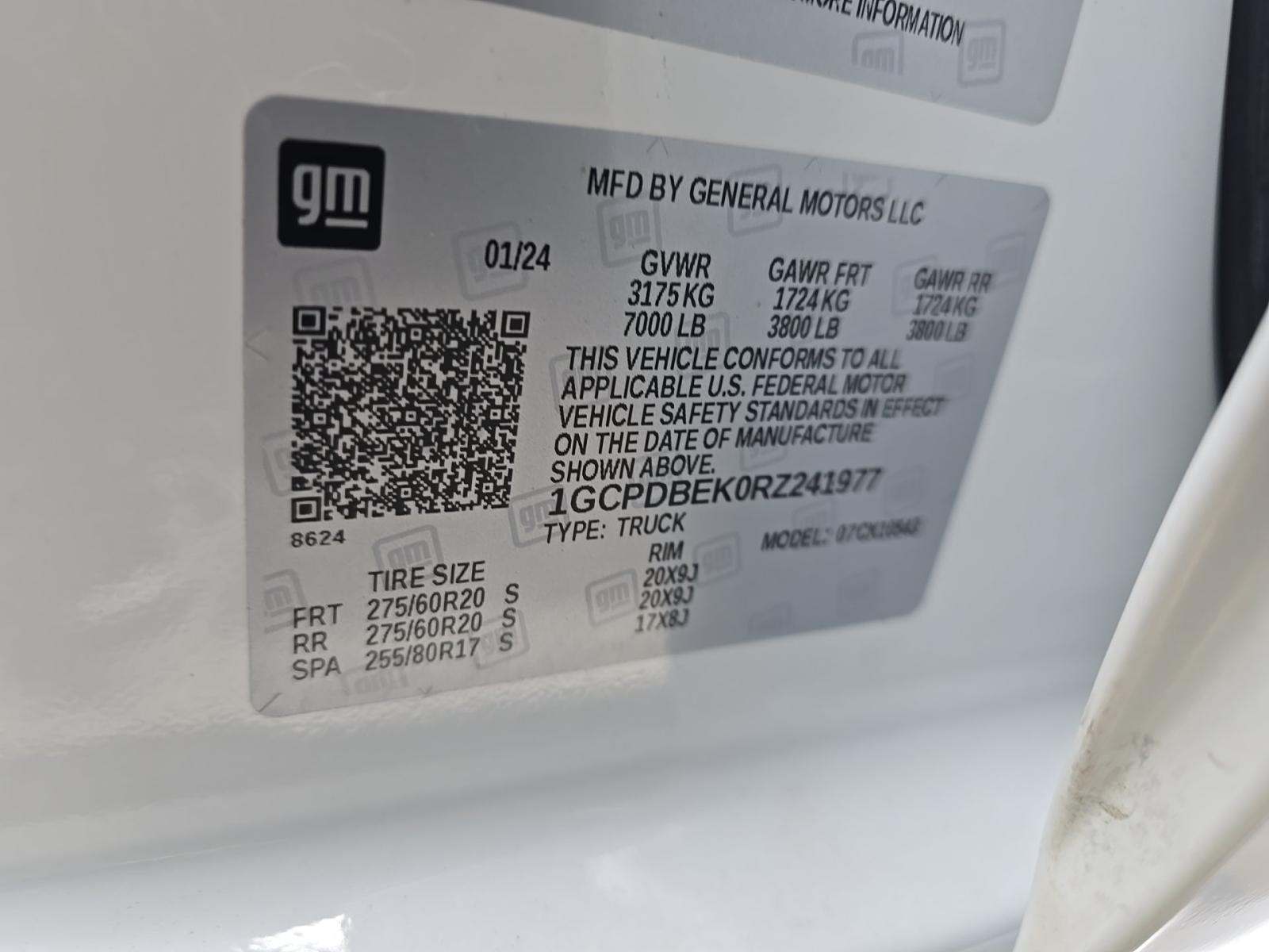 2024 Chevrolet Silverado 1500 Custom AWD