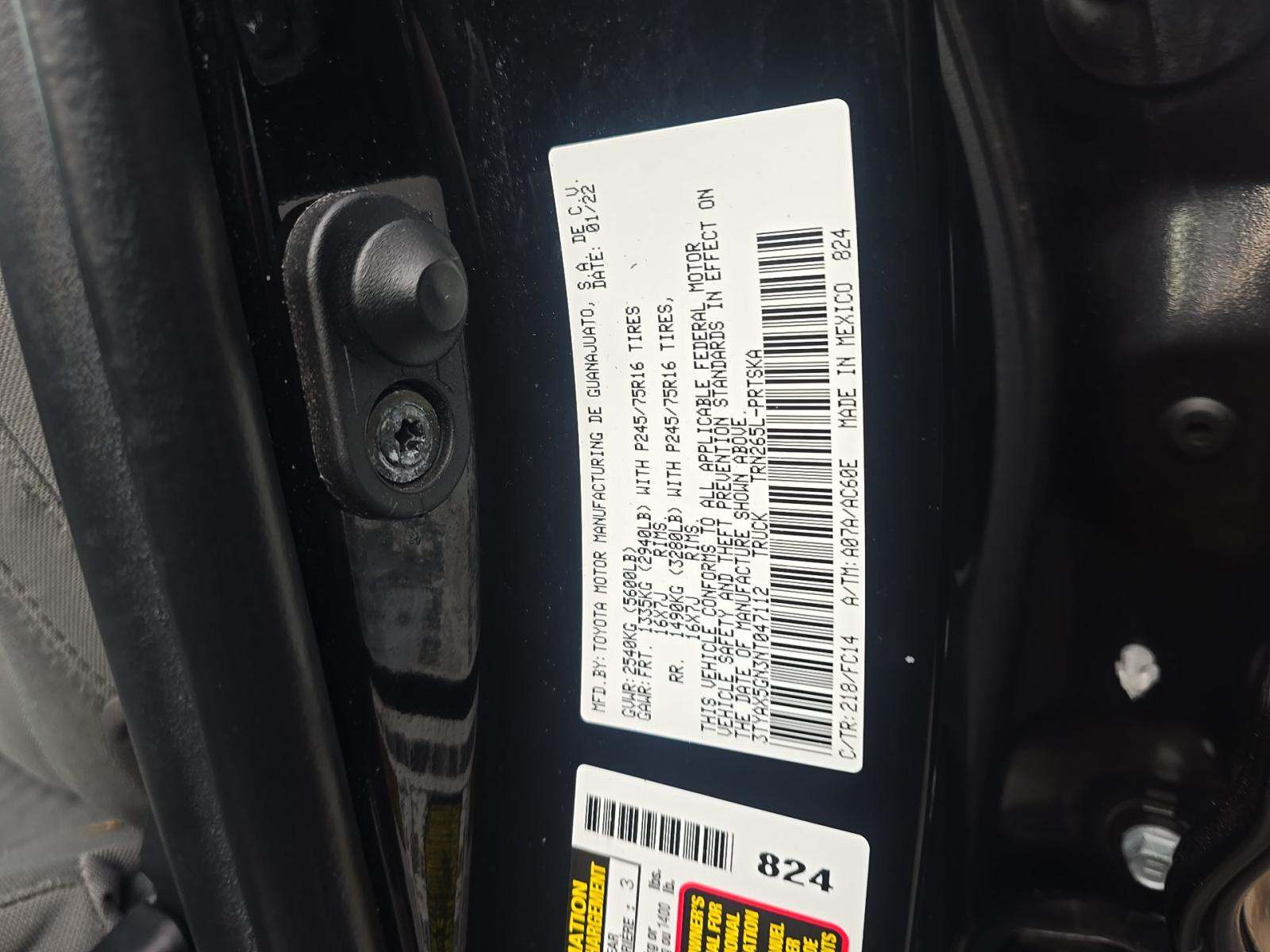 2022 Toyota Tacoma SR5 RWD