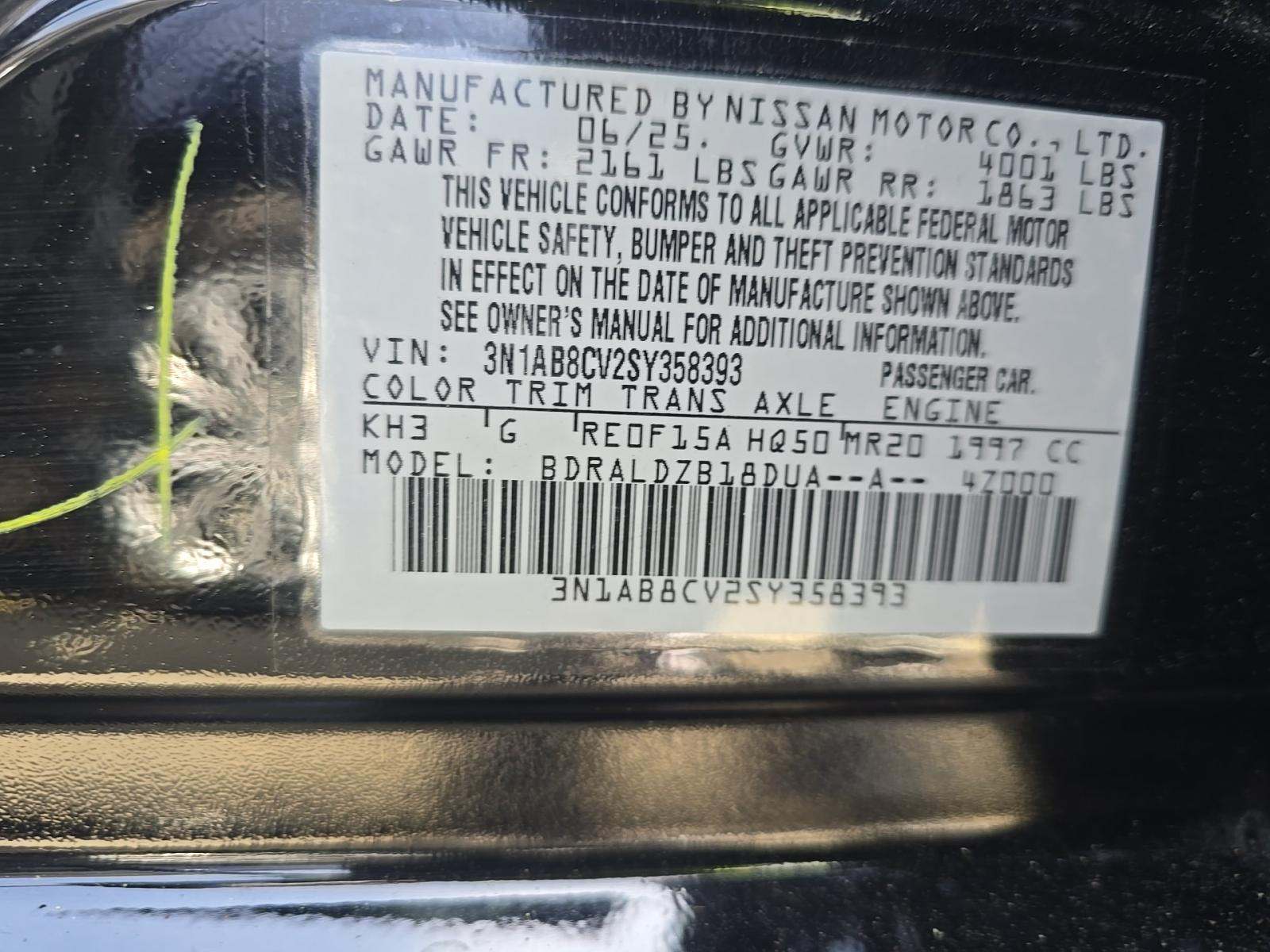 NISSAN SENTRA - 5