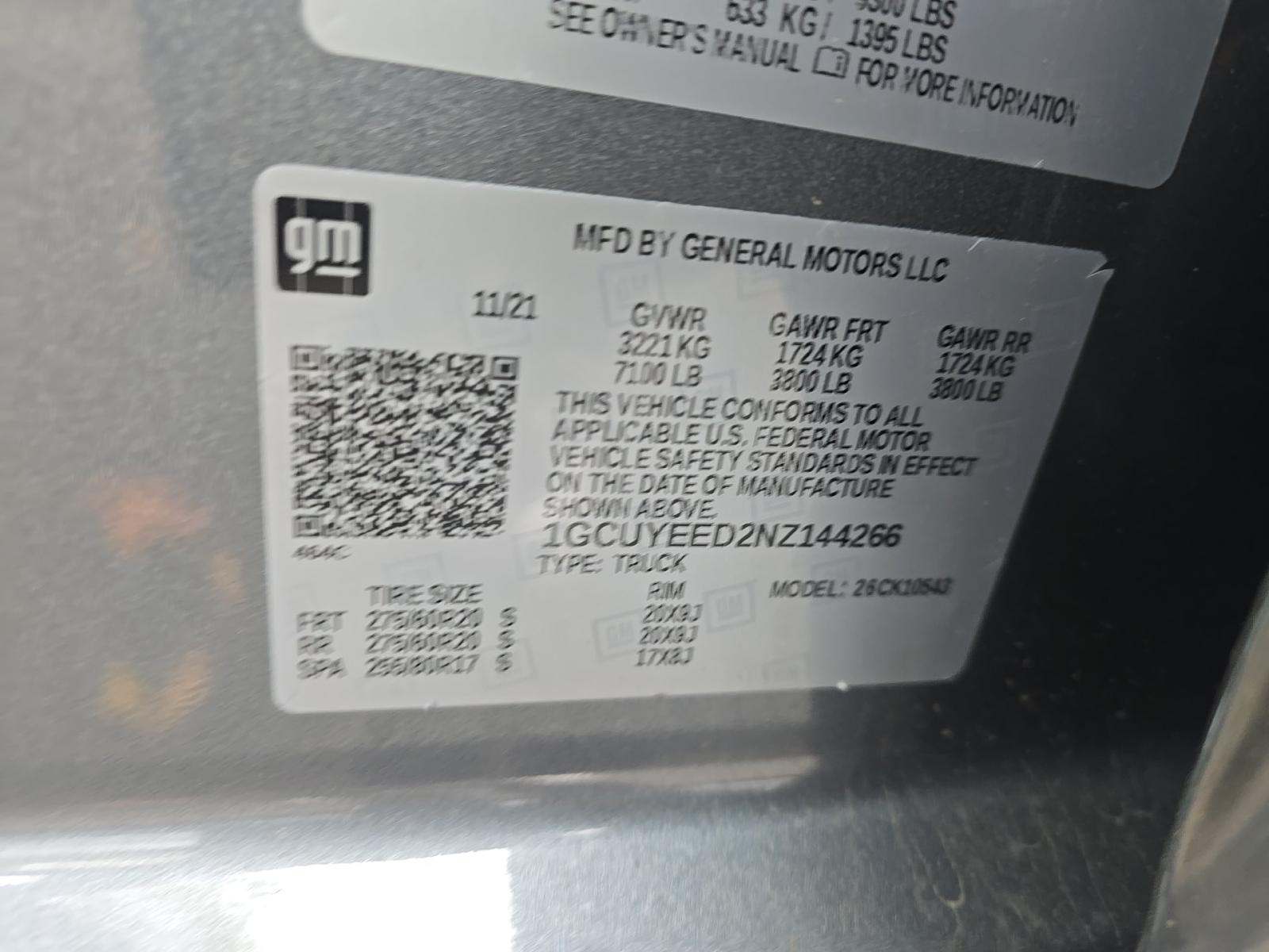 2022 Chevrolet Silverado 1500 RST AWD