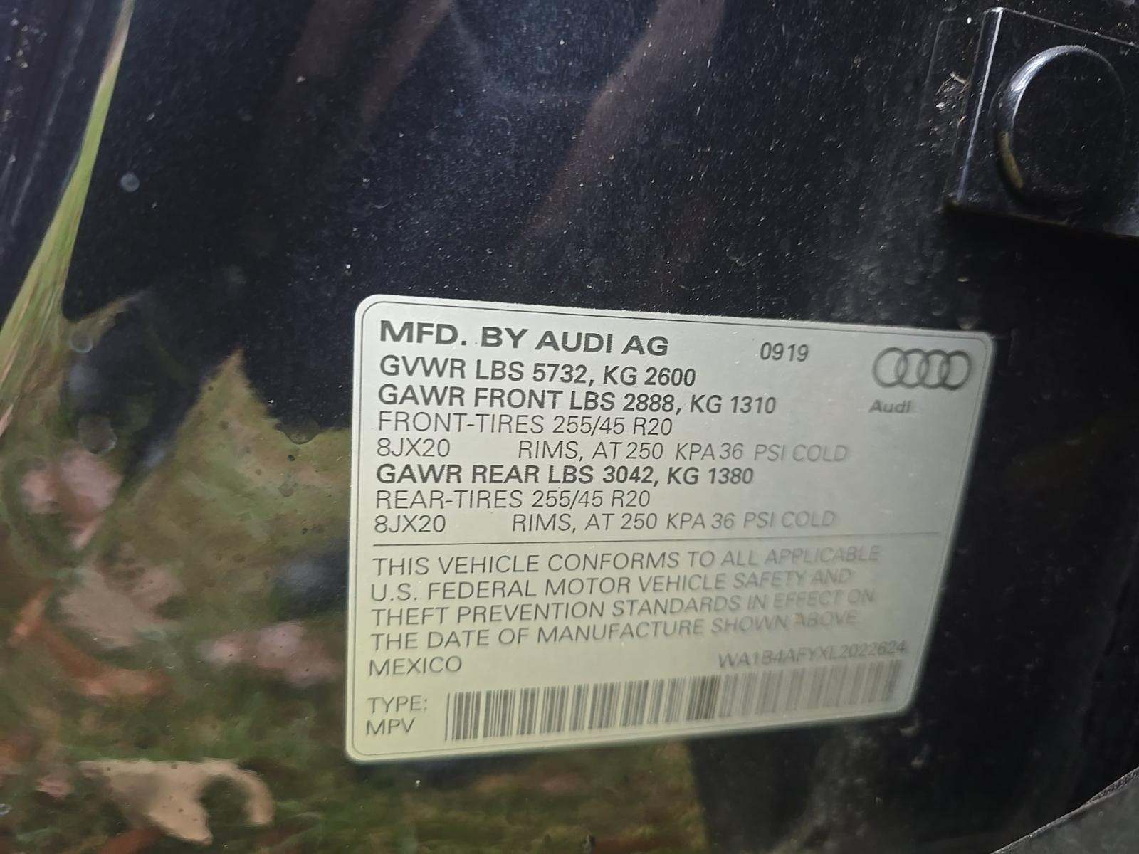 2020 Audi SQ5 Premium Plus AWD