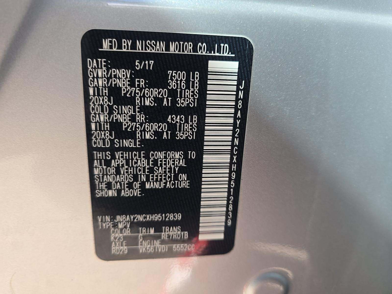 NISSAN ARMADA - 5
