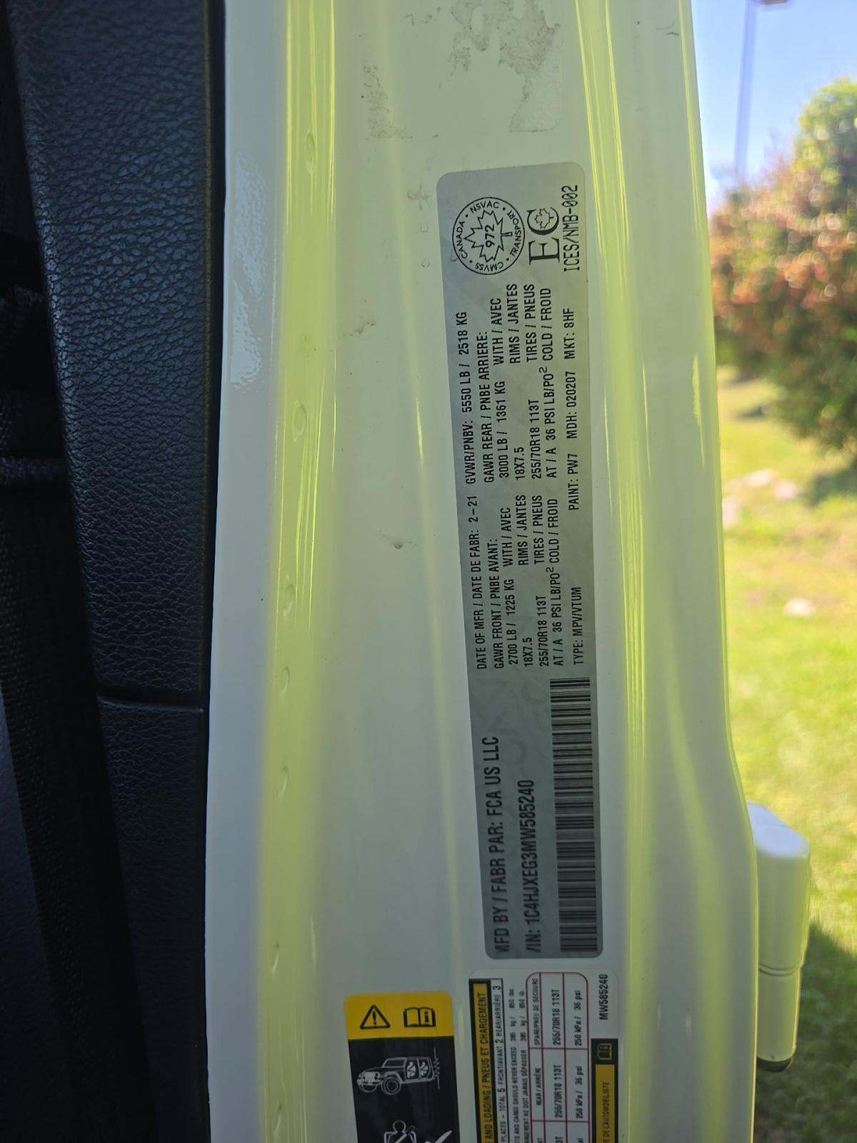 JEEP UNLIMITED SAHARA ALTITUDE EDITION - 5