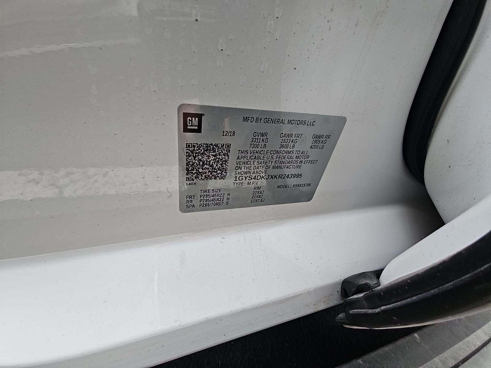 2019 Cadillac Escalade Platinum AWD