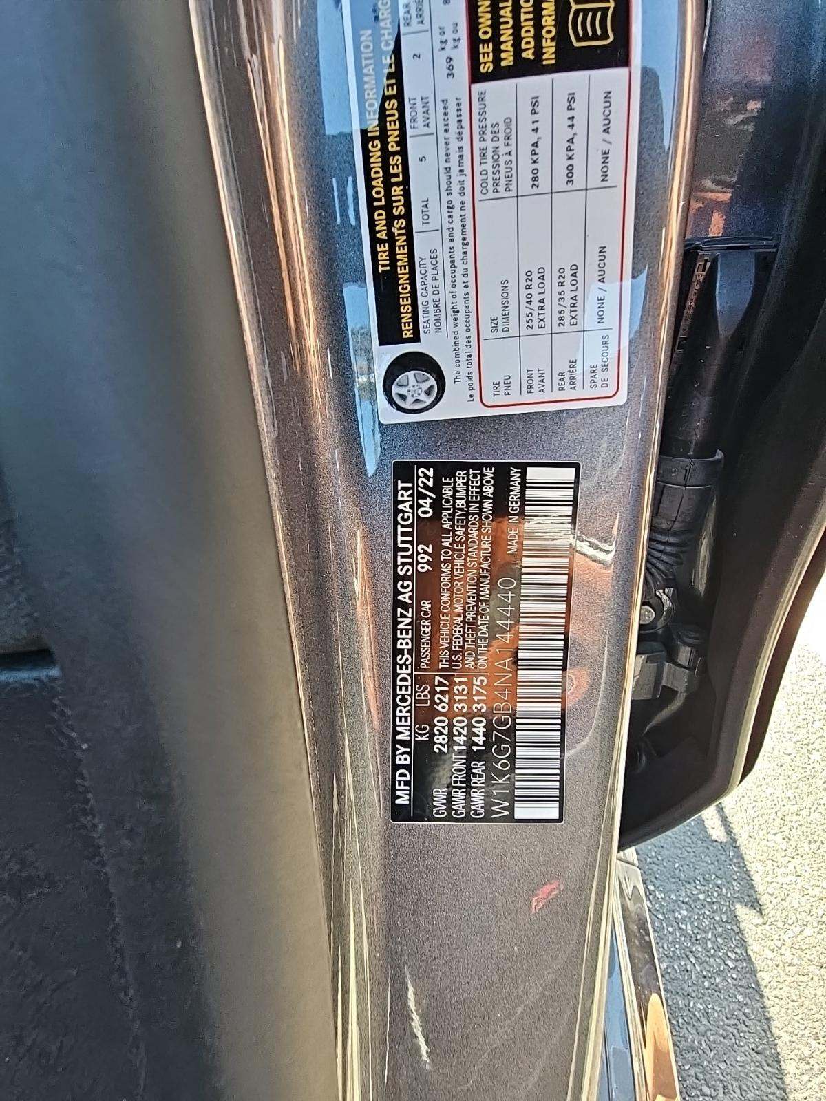 2022 Mercedes-Benz S-Class S 580 AWD