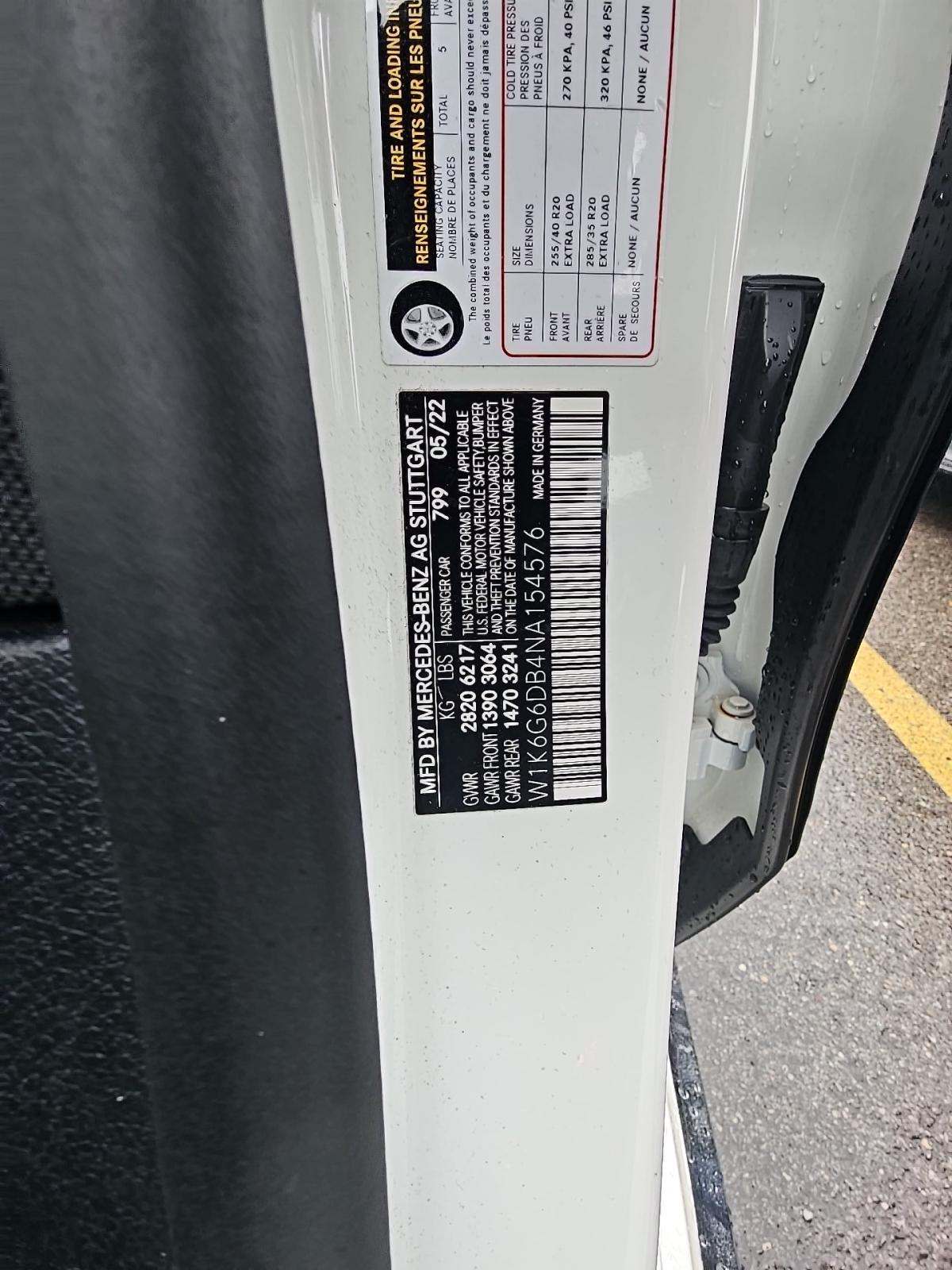 2022 Mercedes-Benz S-Class S 500 AWD