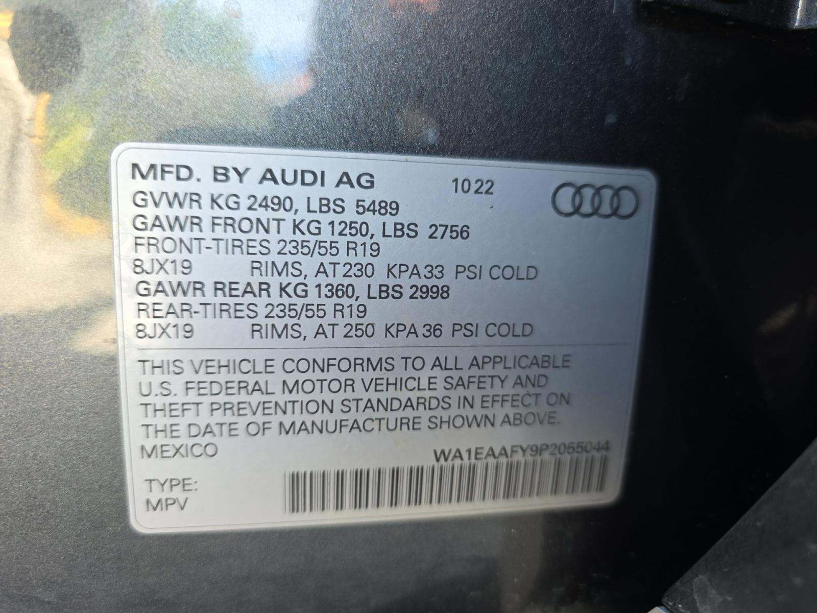 2023 Audi Q5 S line Premium Plus AWD