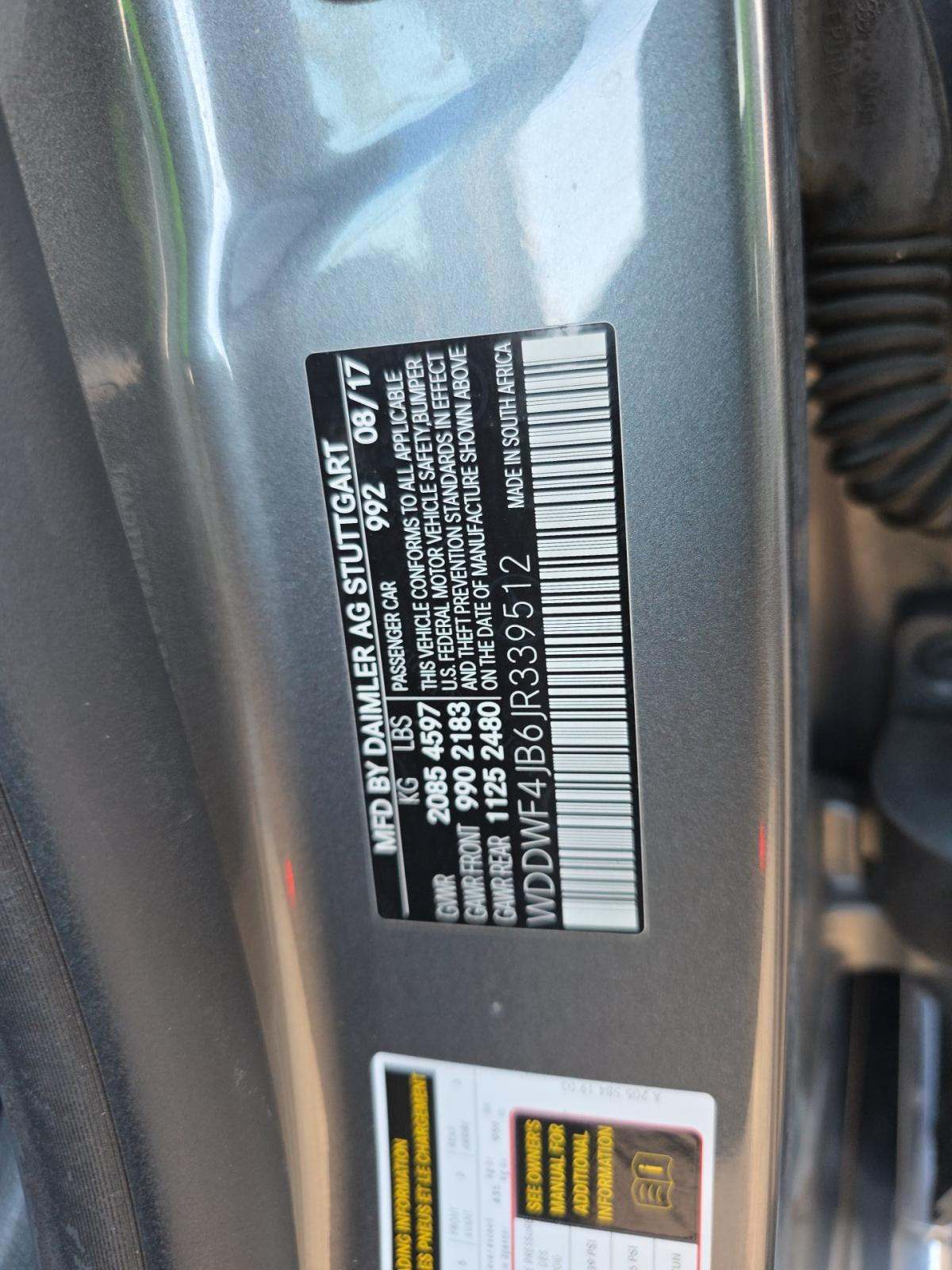 2018 Mercedes-Benz C-Class C 300 RWD