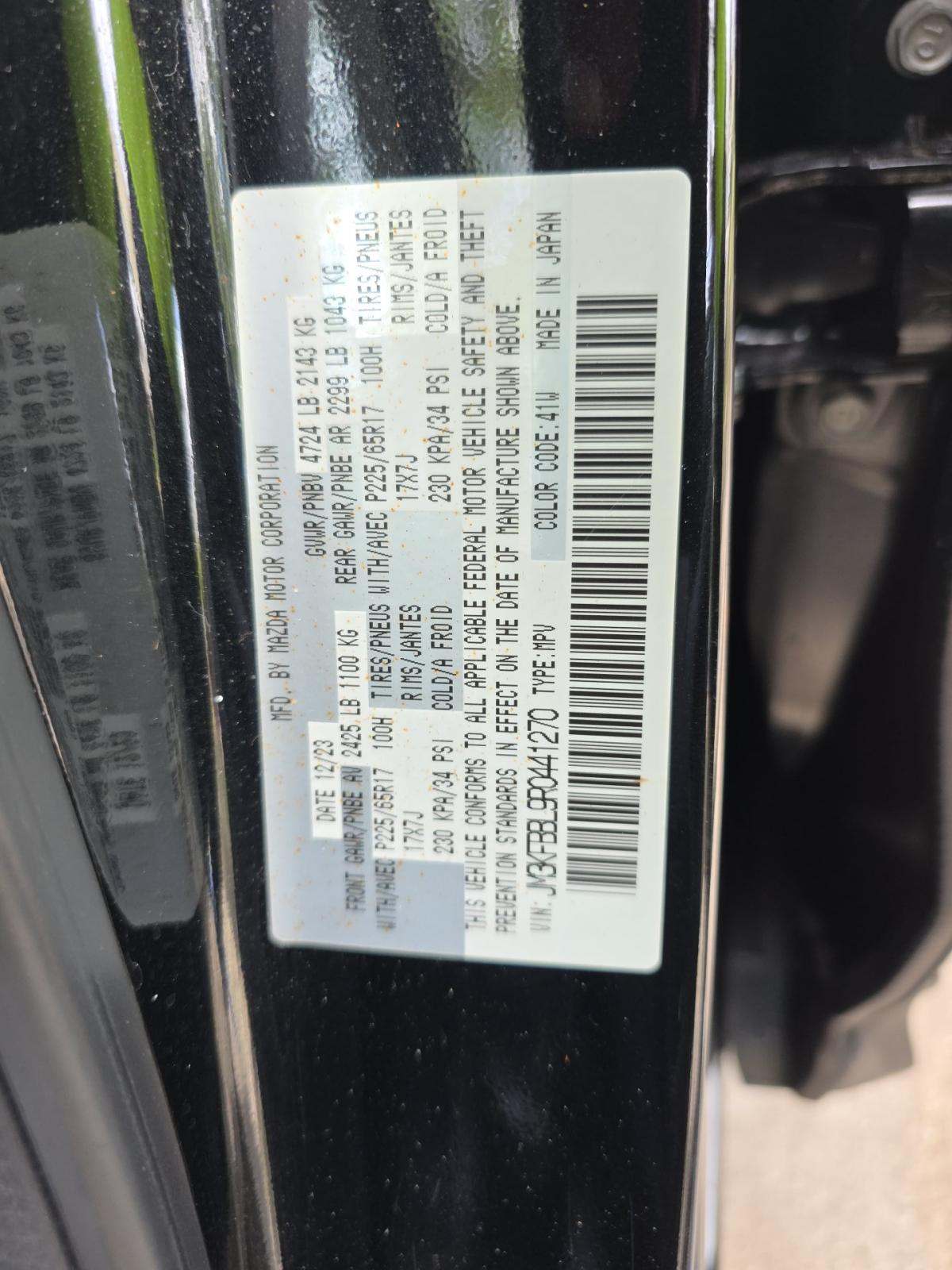 2024 MAZDA CX-5 2.5 S Select Package AWD