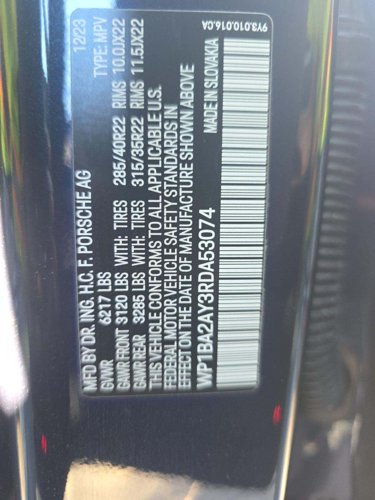 2024 Porsche Cayenne Base AWD