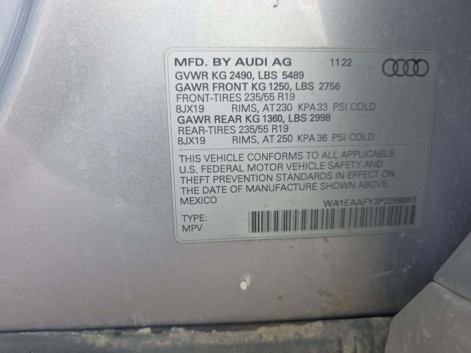 2023 Audi Q5 S line Premium Plus AWD