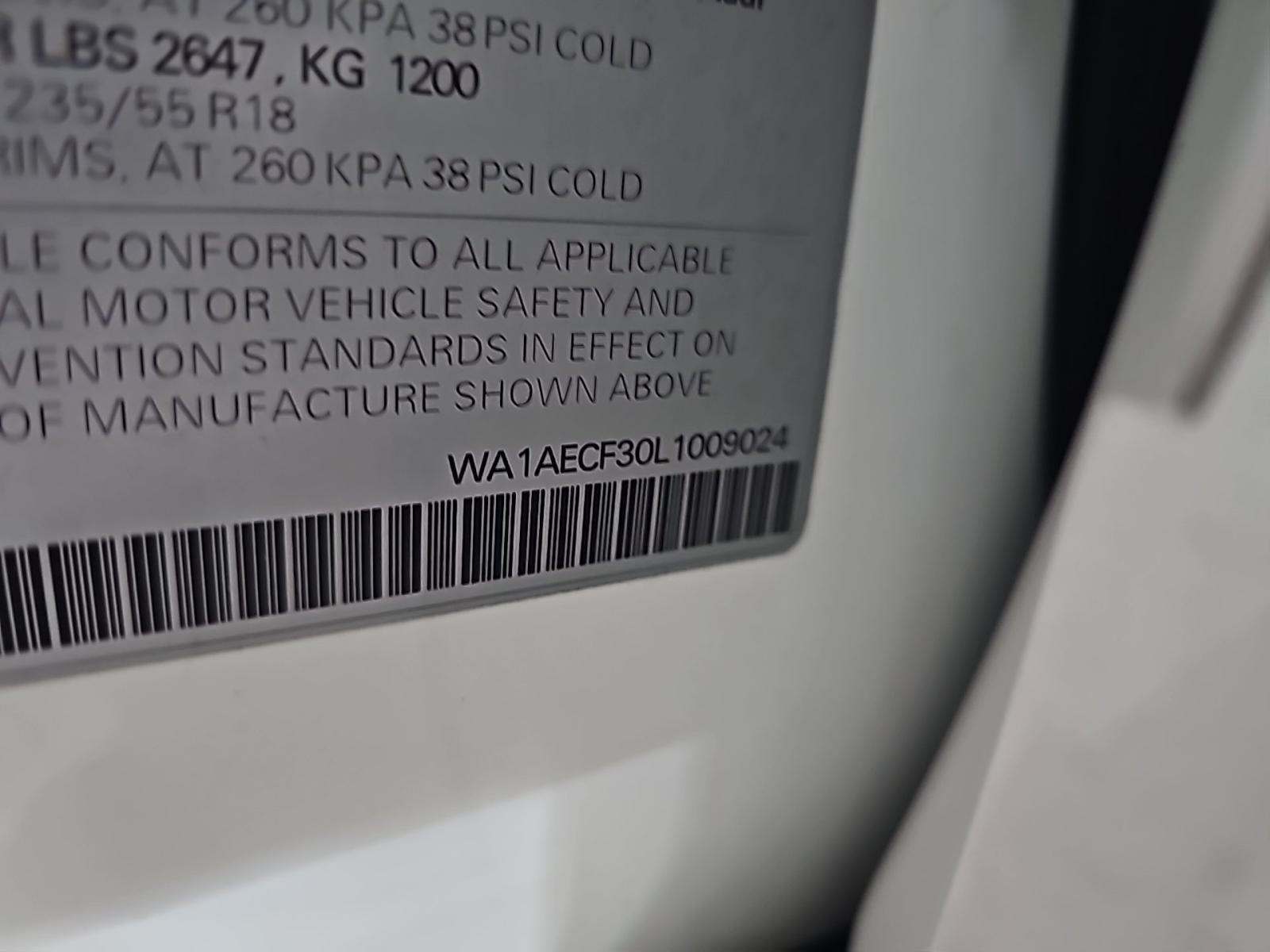 2020 Audi Q3 2.0T Premium AWD