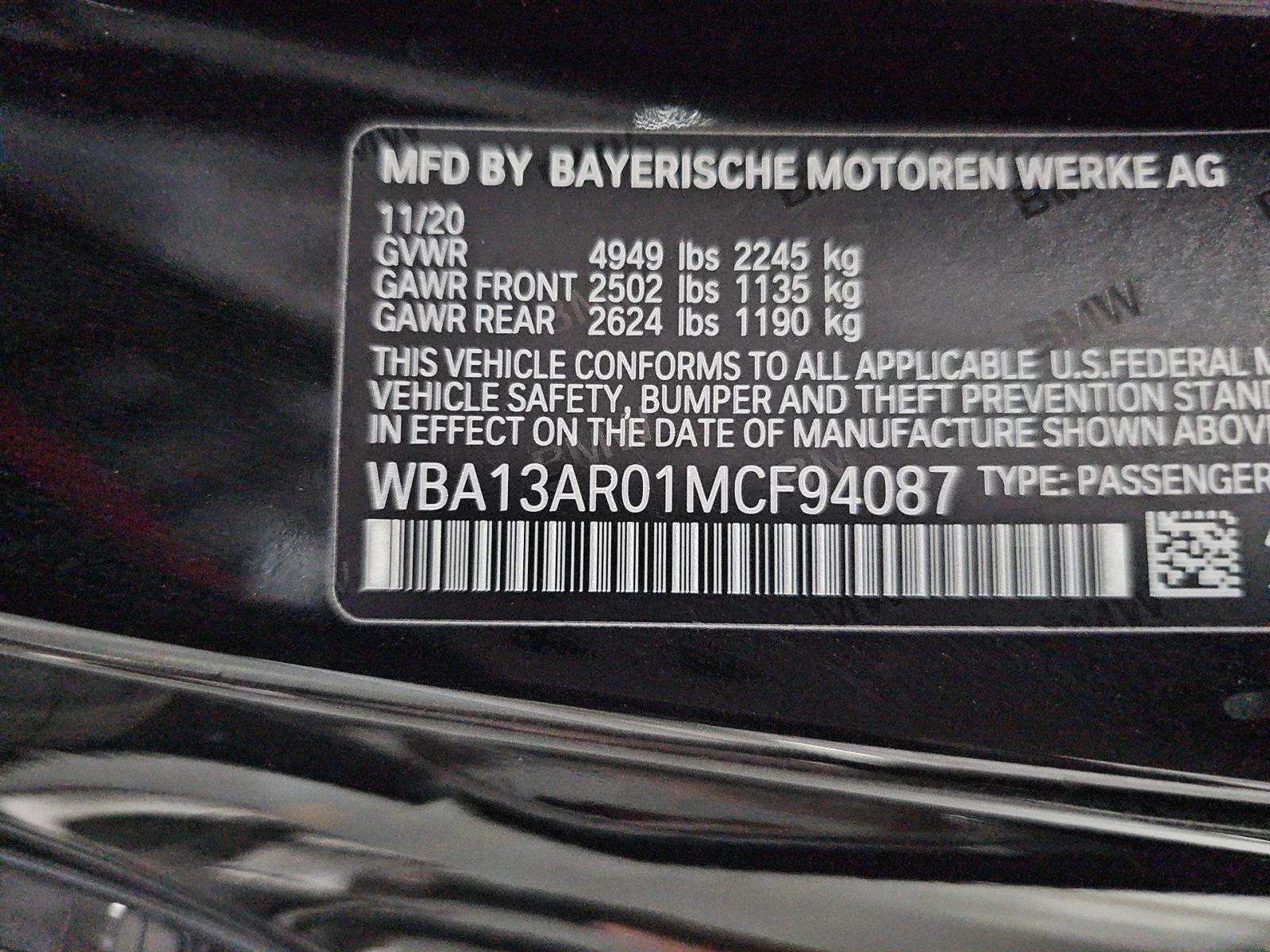 2021 BMW 4 Series M440i xDrive AWD