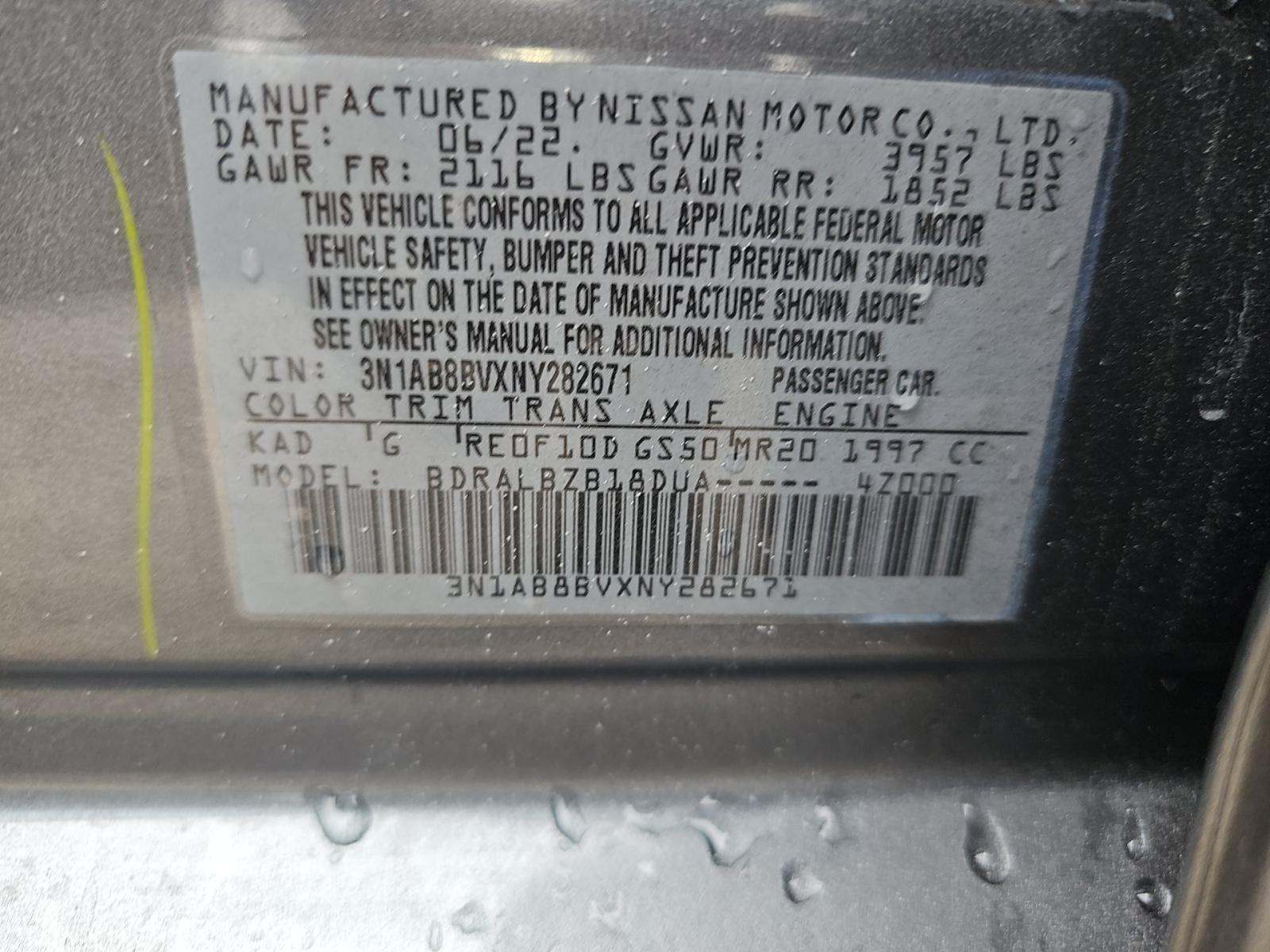 NISSAN SENTRA - 5