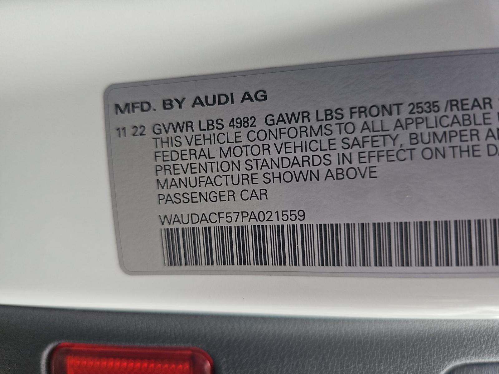 2023 Audi A5 S Line Premium AWD