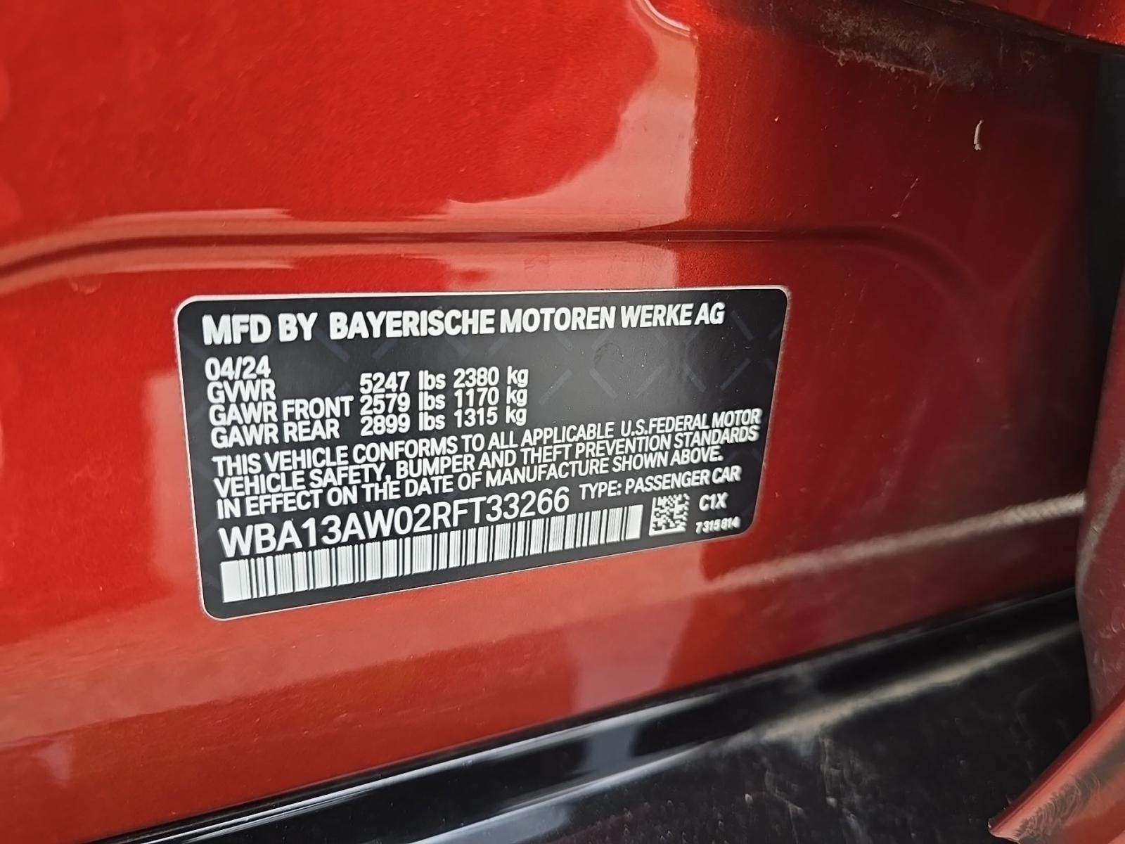 2024 BMW 4 Series M440i xDrive AWD