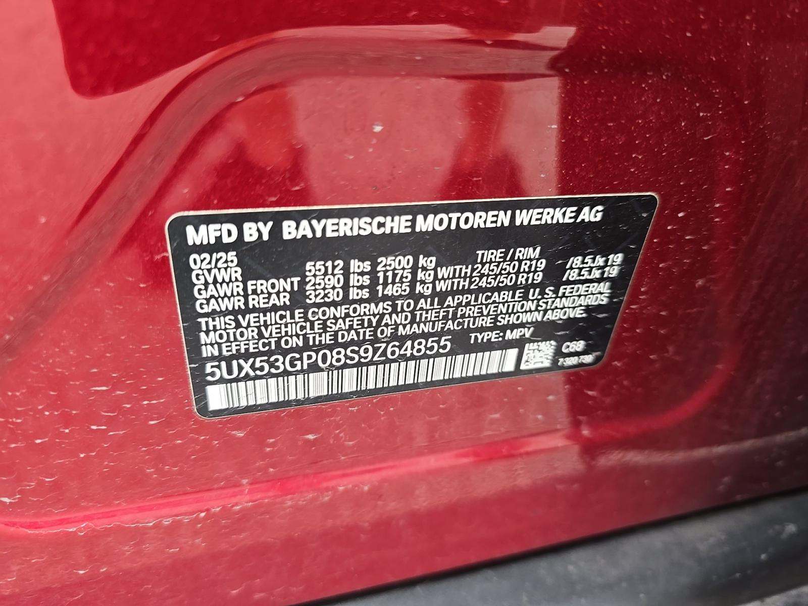 2025 BMW X3 xDrive30i AWD