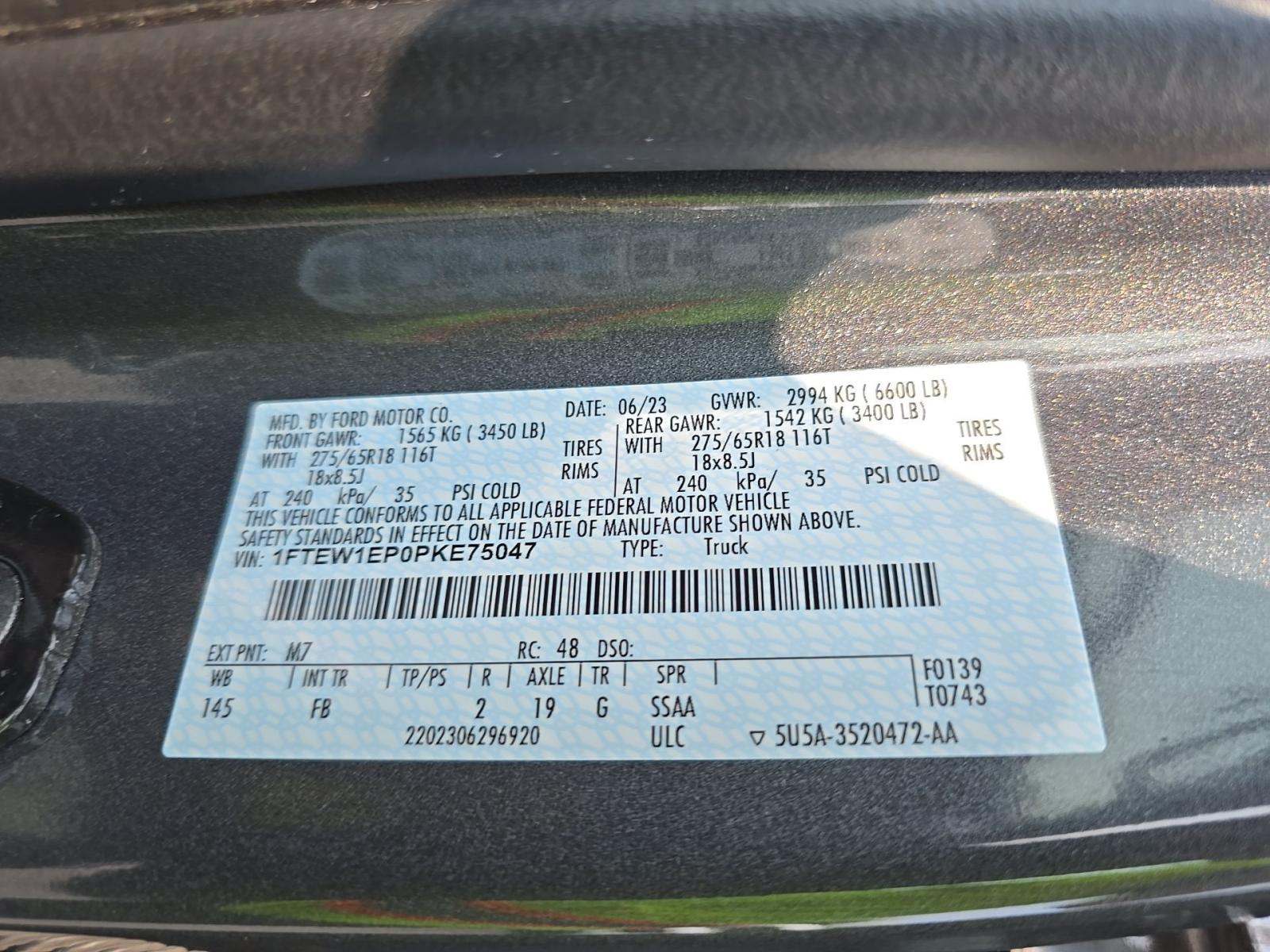 2023 Ford F-150 XLT AWD