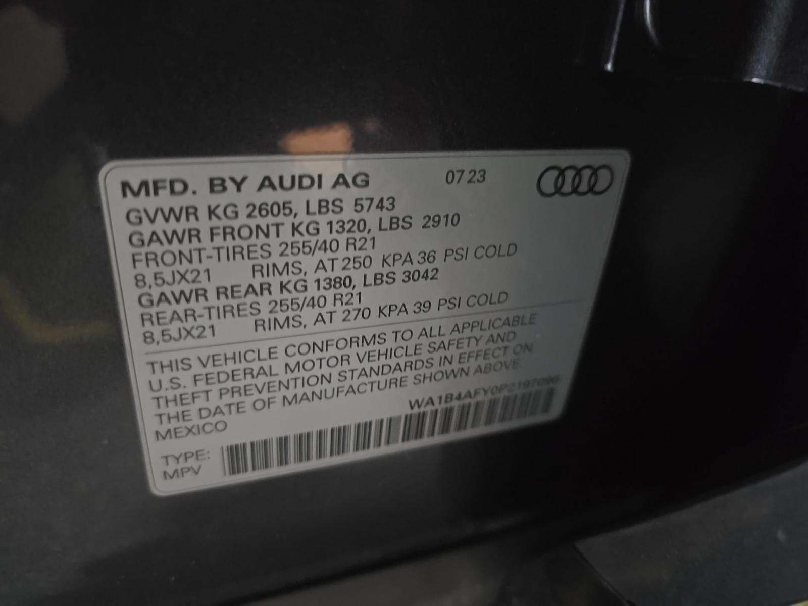 2023 Audi SQ5 Premium Plus AWD