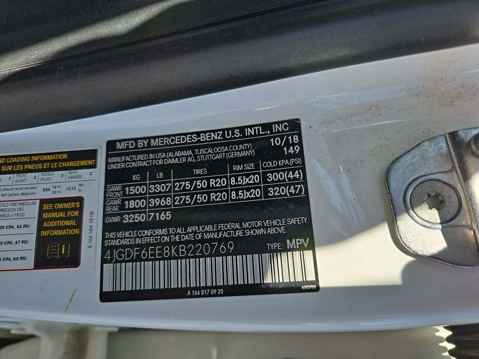 2019 Mercedes-Benz GLS GLS 450 AWD