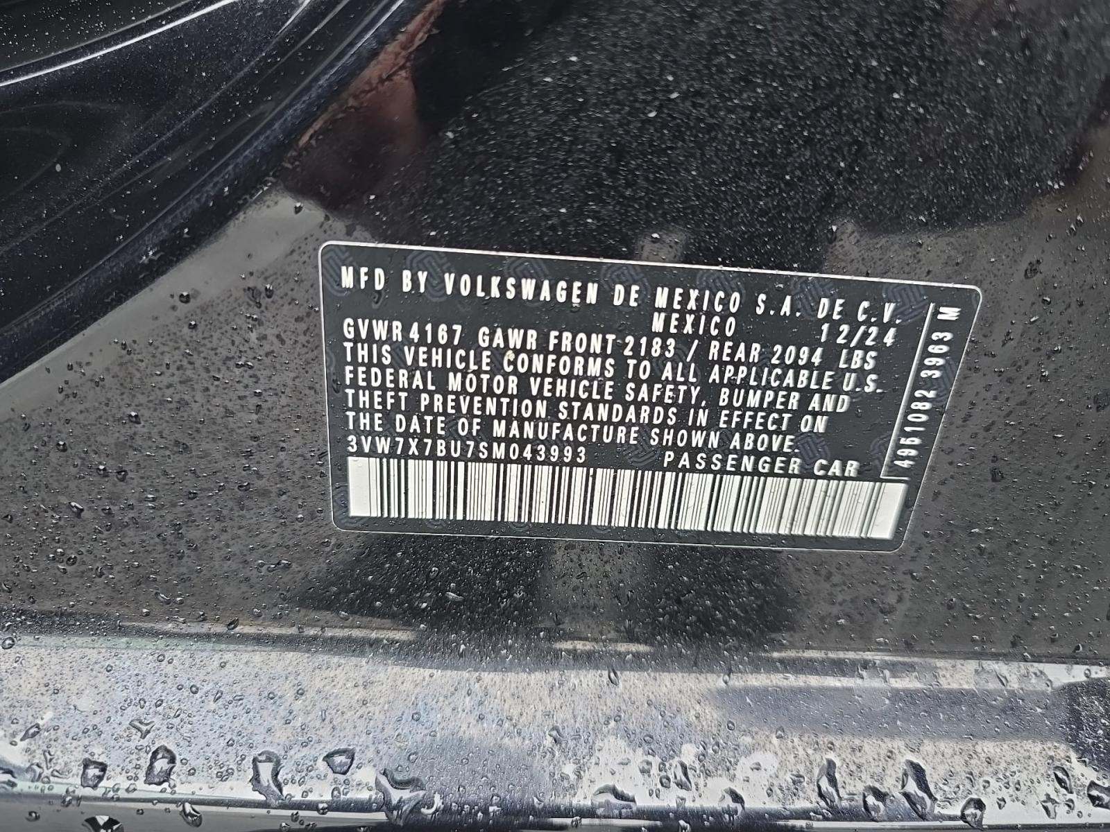 2025 Volkswagen Jetta 1.5T SE FWD