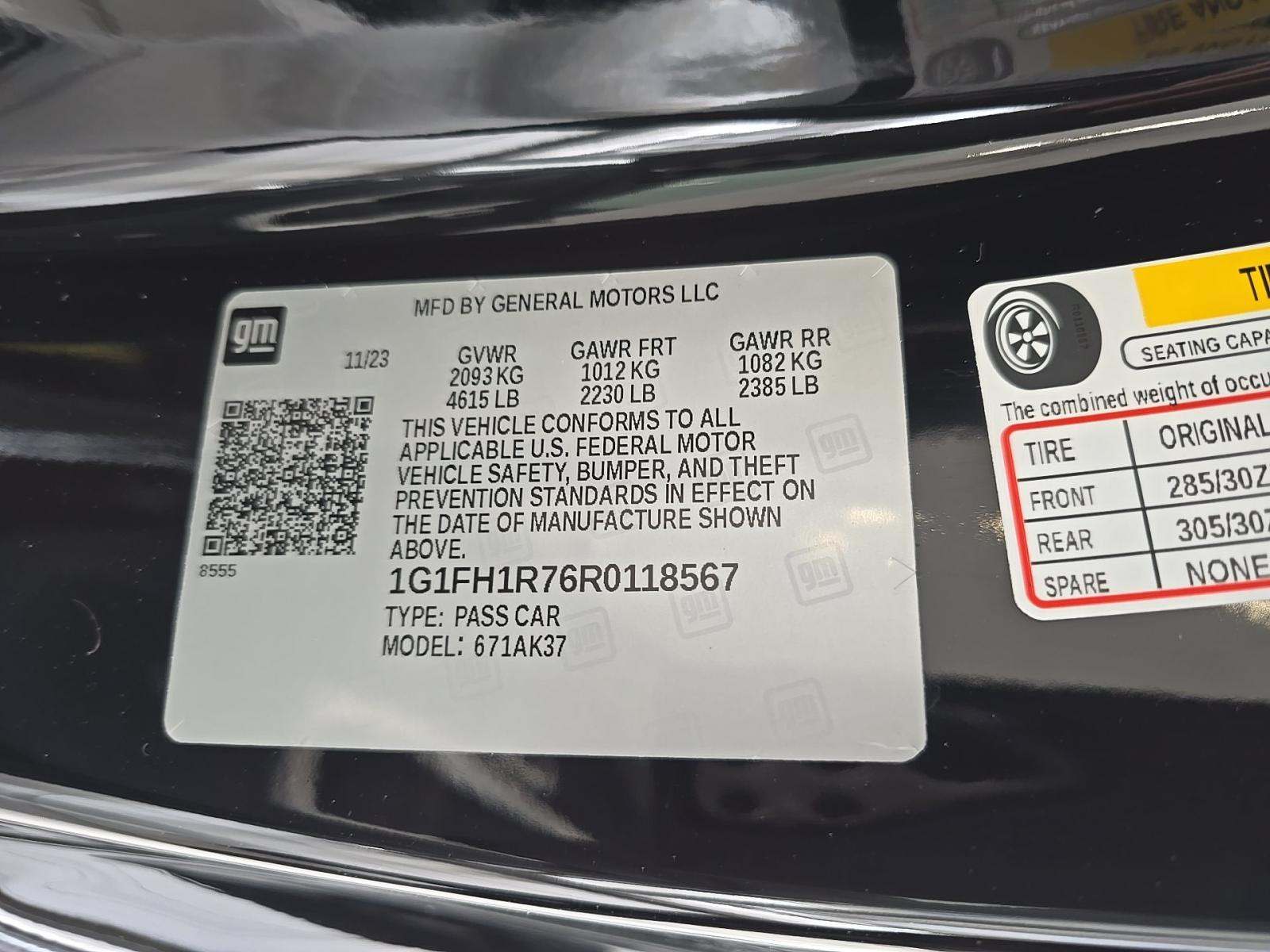 2024 Chevrolet Camaro 2SS RWD