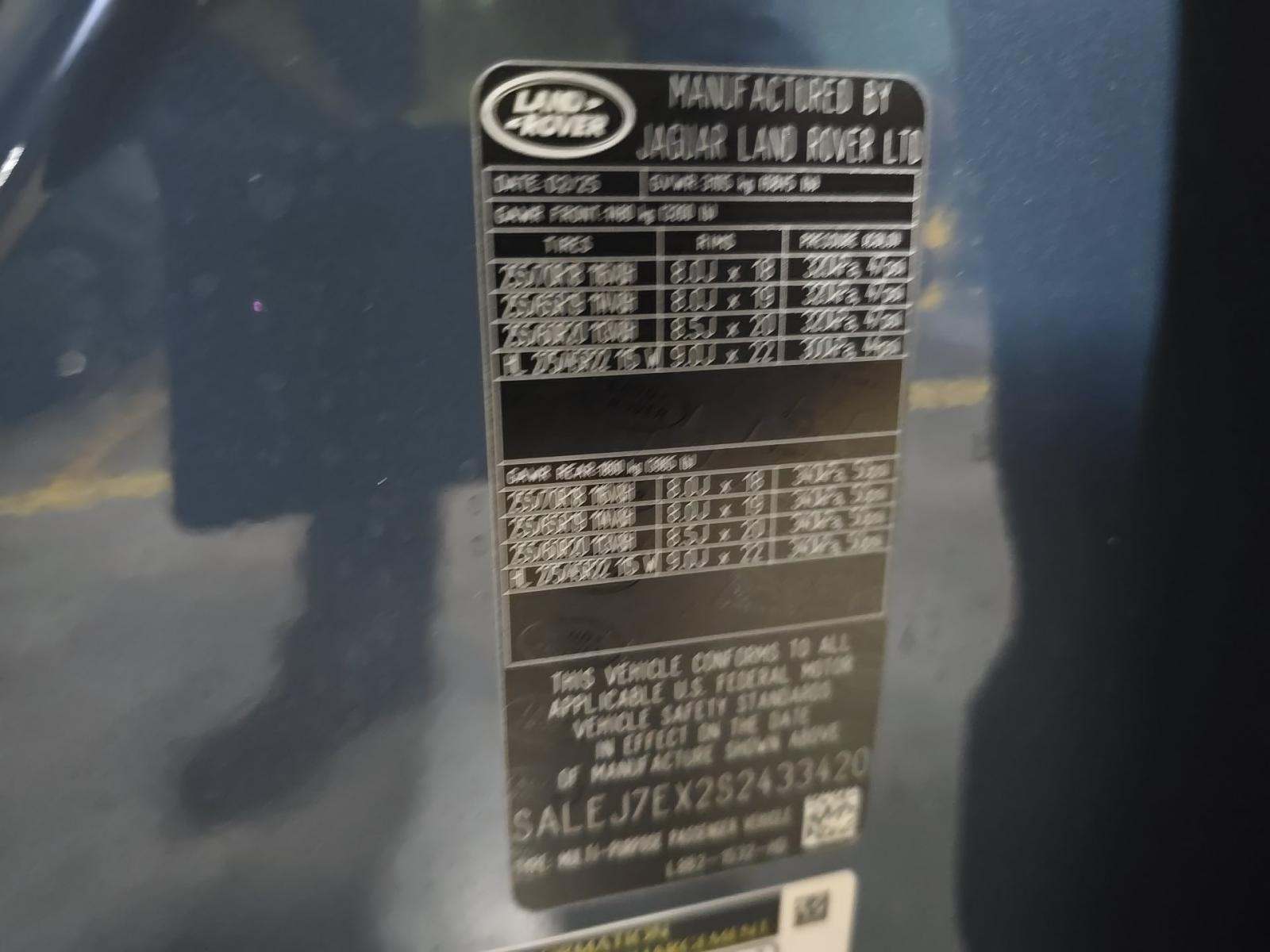 2025 Land Rover Defender 110 S AWD