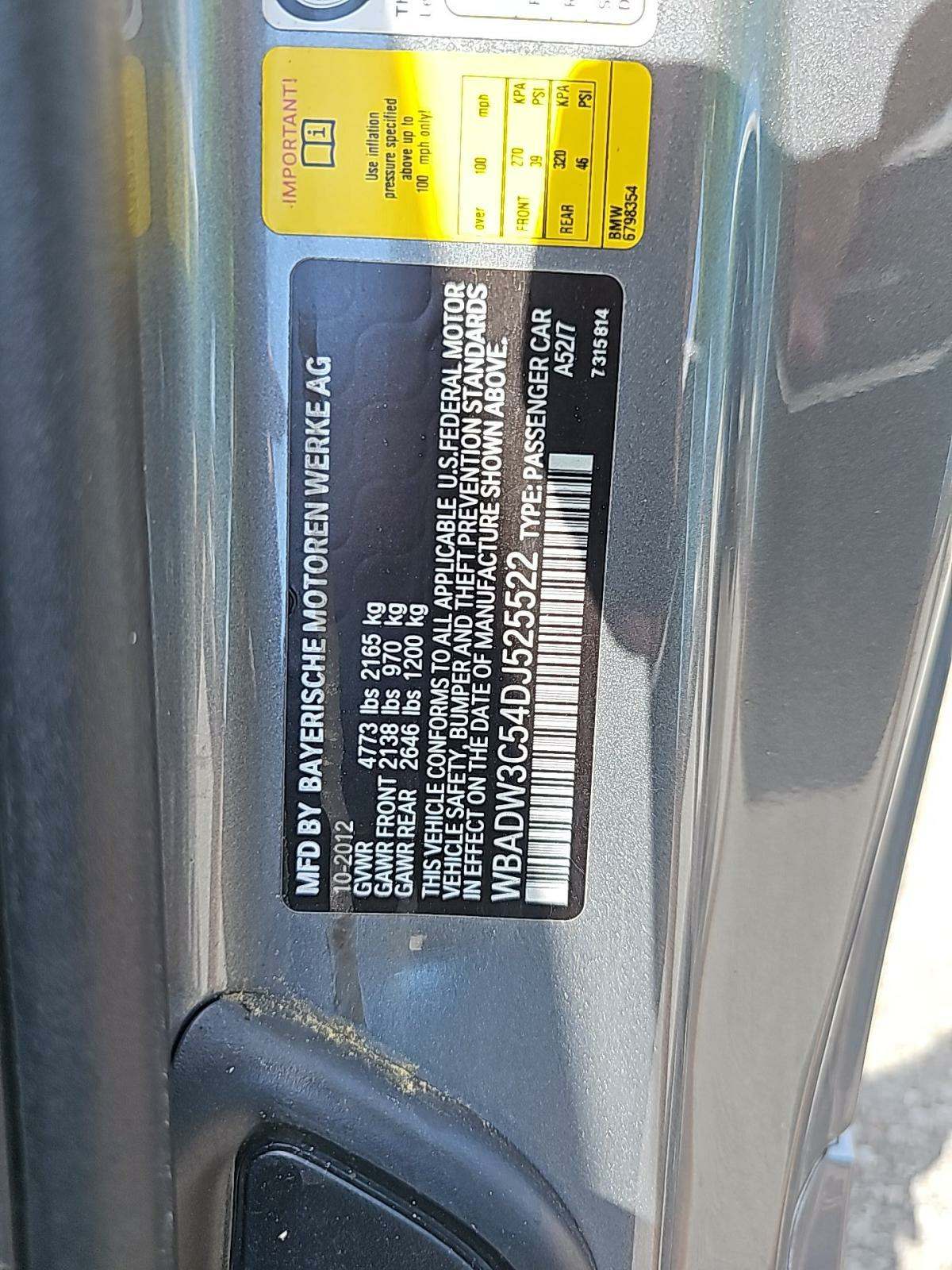 2013 BMW 3 Series 328i RWD