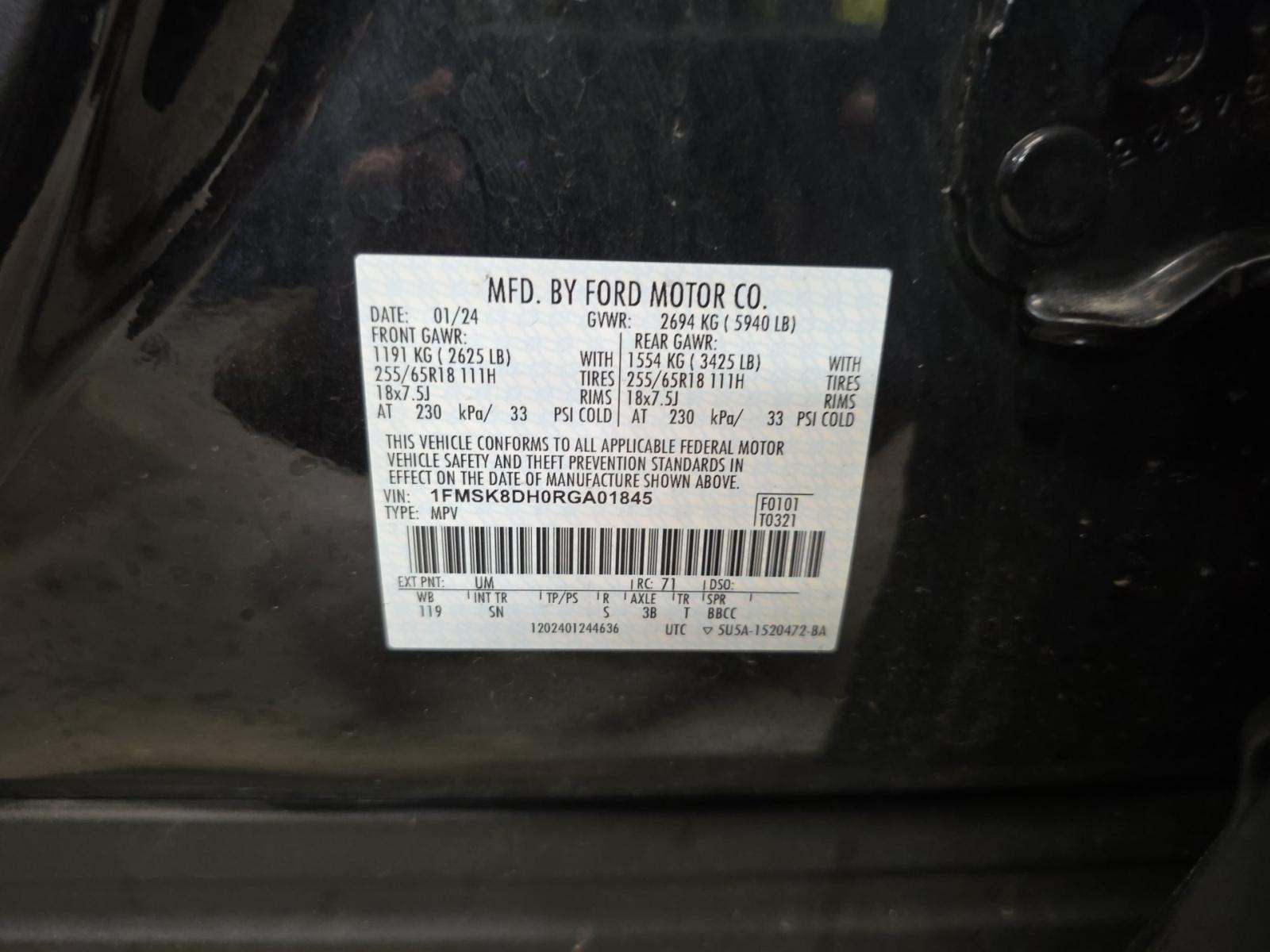 2024 Ford Explorer XLT AWD