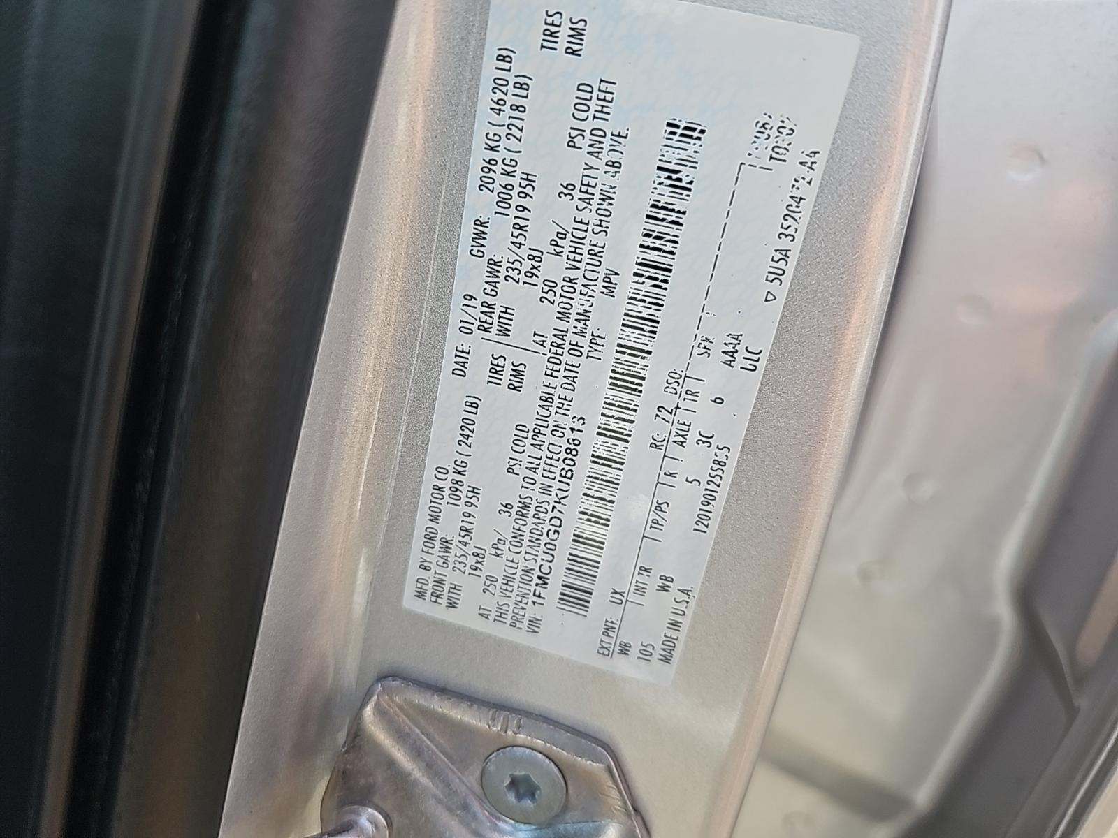 2019 Ford Escape SE FWD