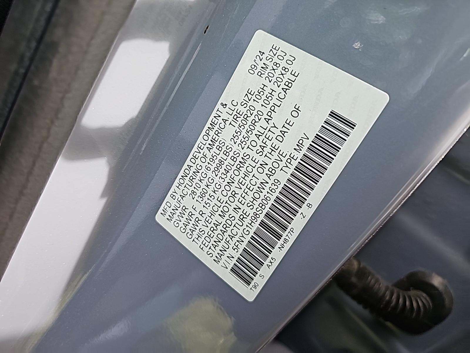 2025 Honda Pilot Black Edition AWD