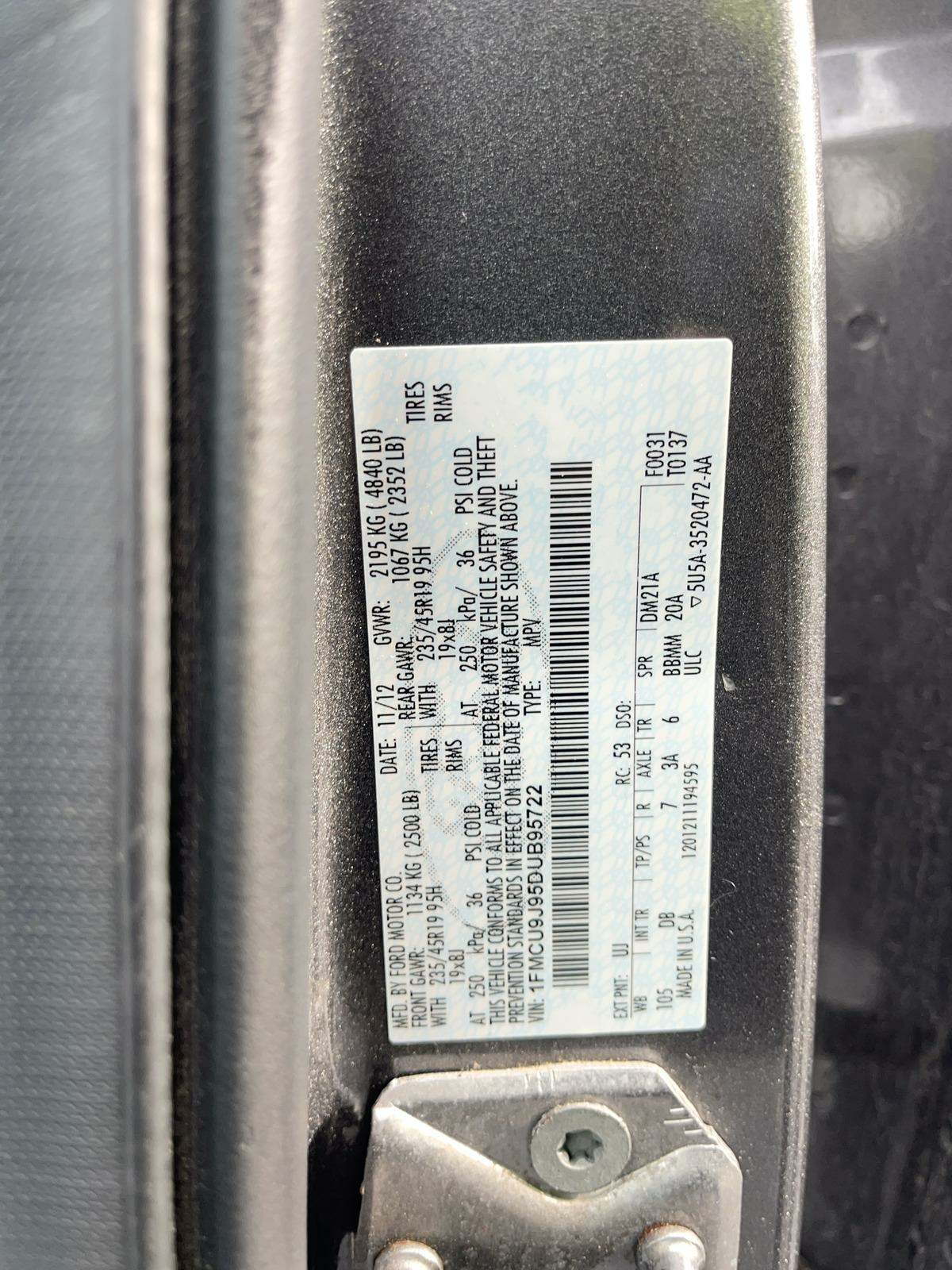 2013 Ford Escape Titanium AWD