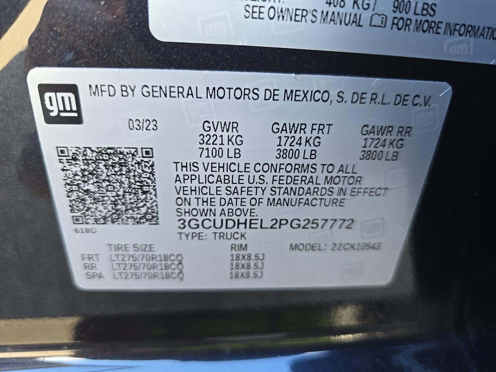 2023 Chevrolet Silverado 1500 ZR2 AWD