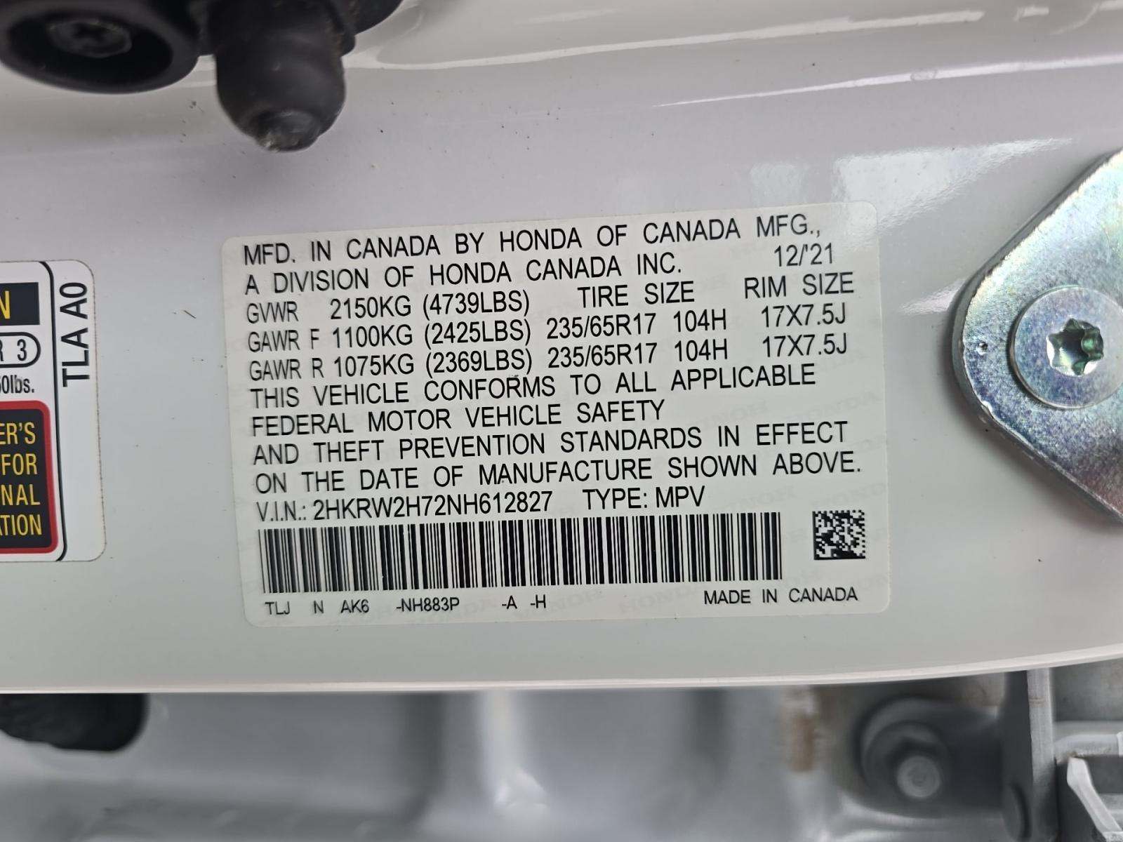 2022 Honda CR-V Special Edition AWD