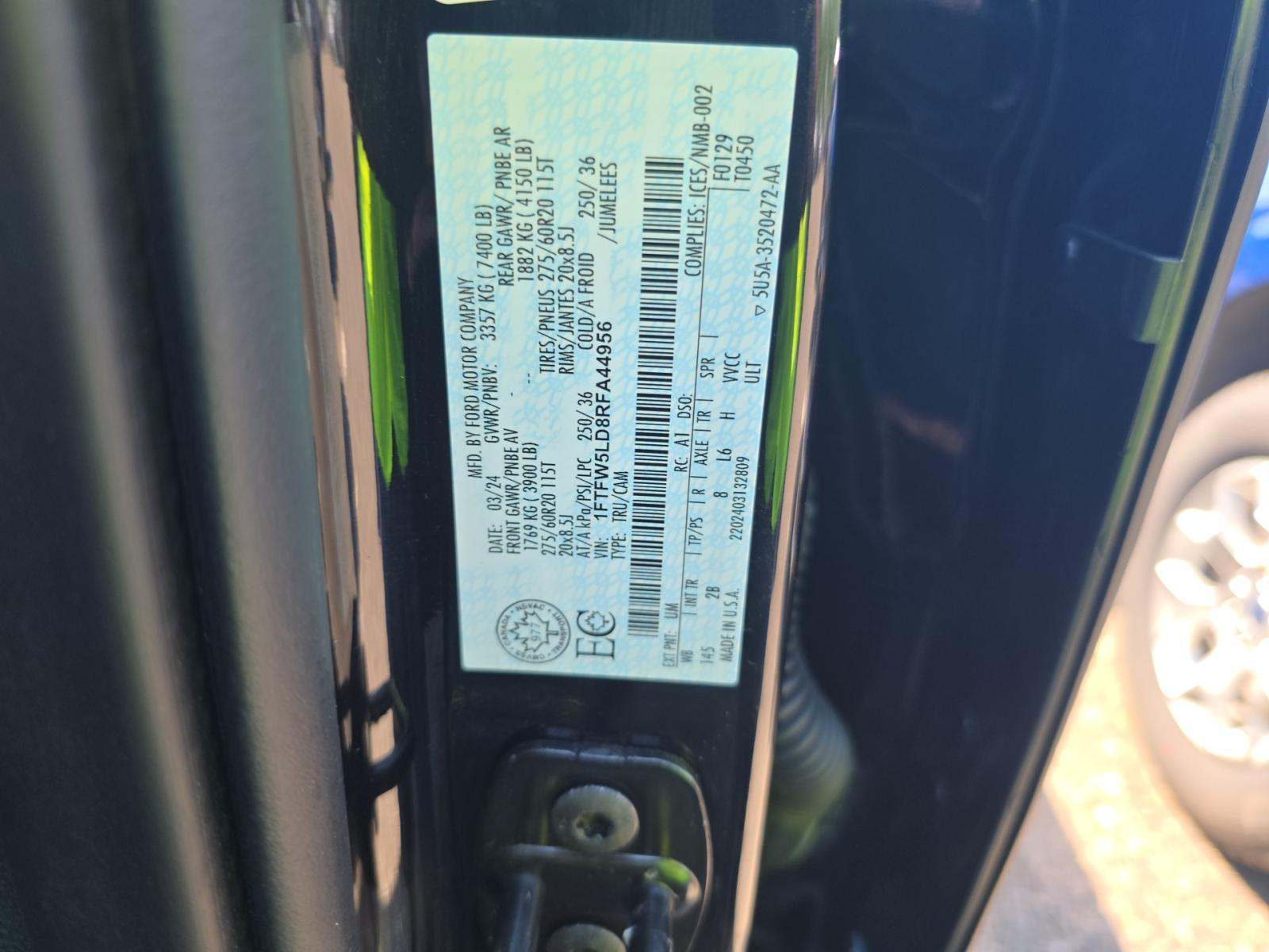 2024 Ford F-150 Hybrid Lariat AWD