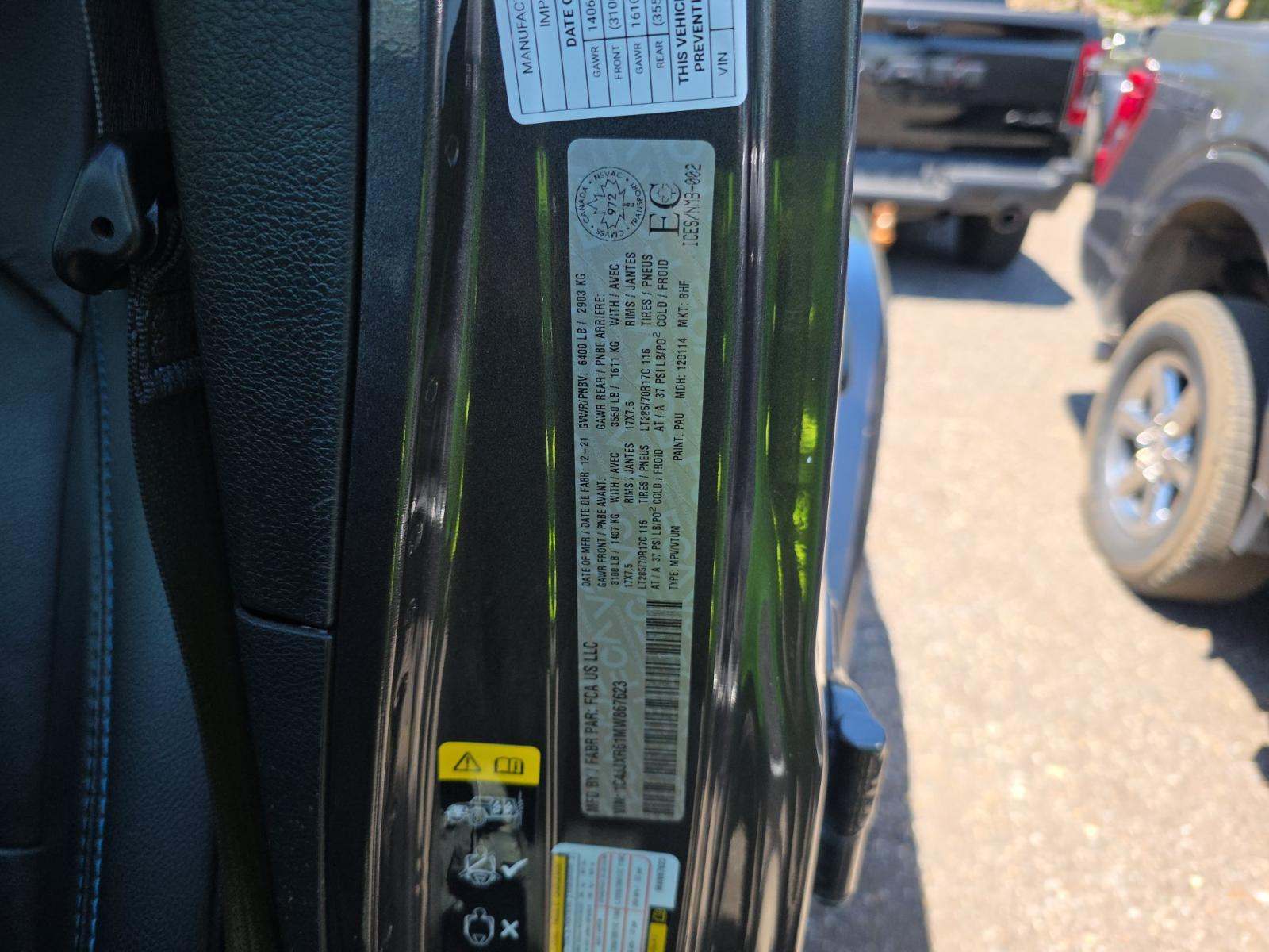 2021 Jeep Wrangler Unlimited 4xe Rubicon AWD