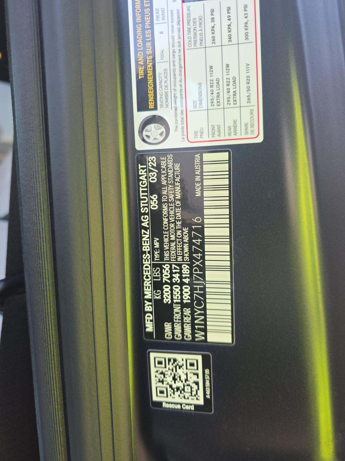 2023 Mercedes-Benz G-Class AMG G 63 AWD