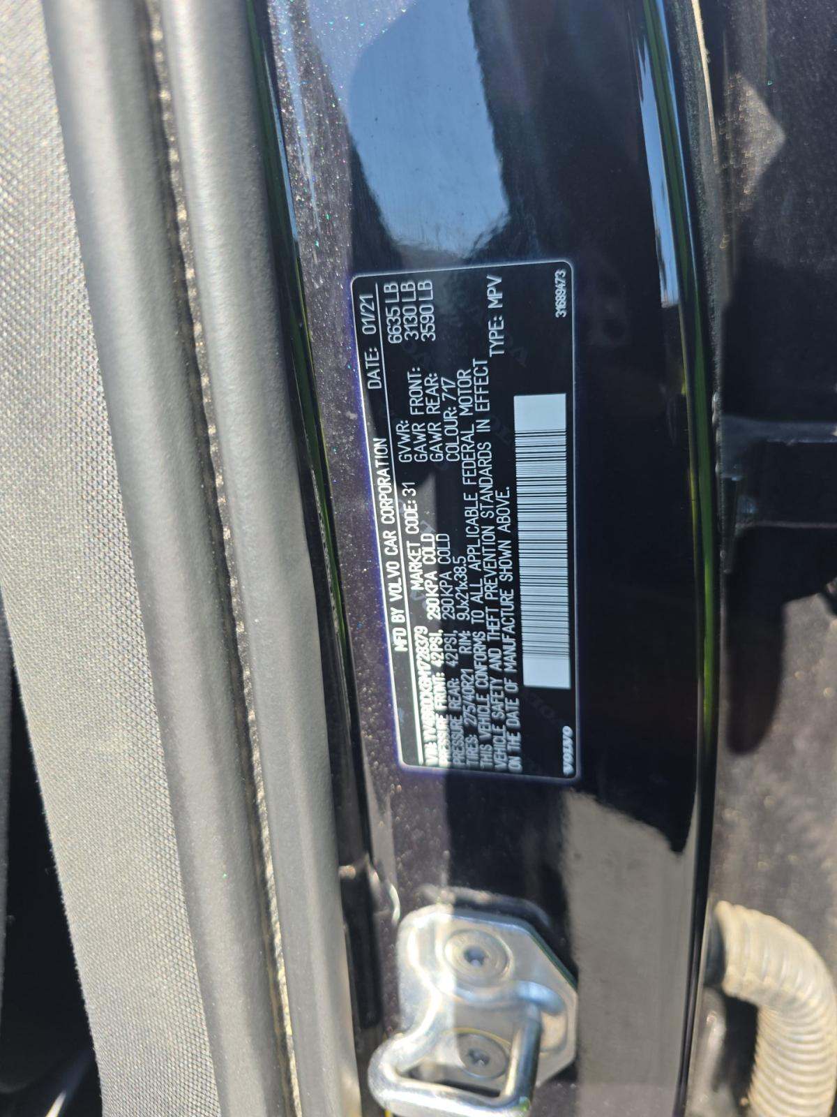 2021 Volvo XC90 Recharge T8 Inscription Expression AWD