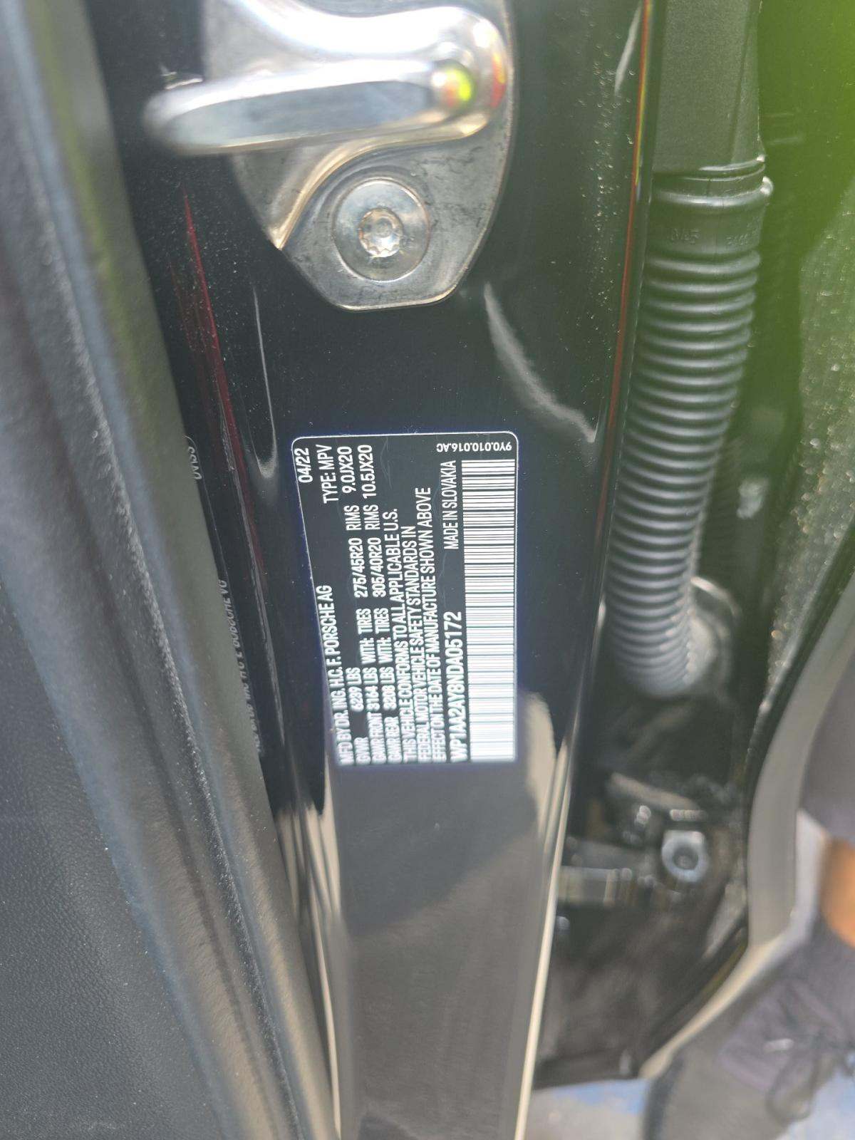 2022 Porsche Cayenne Base AWD