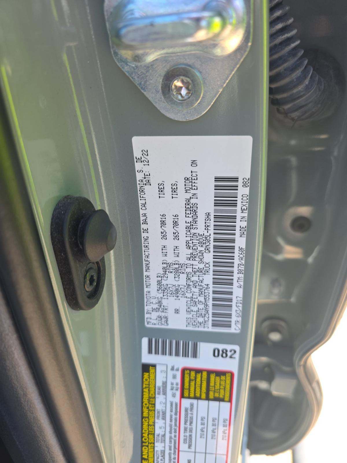 2023 Toyota Tacoma TRD Off-Road AWD