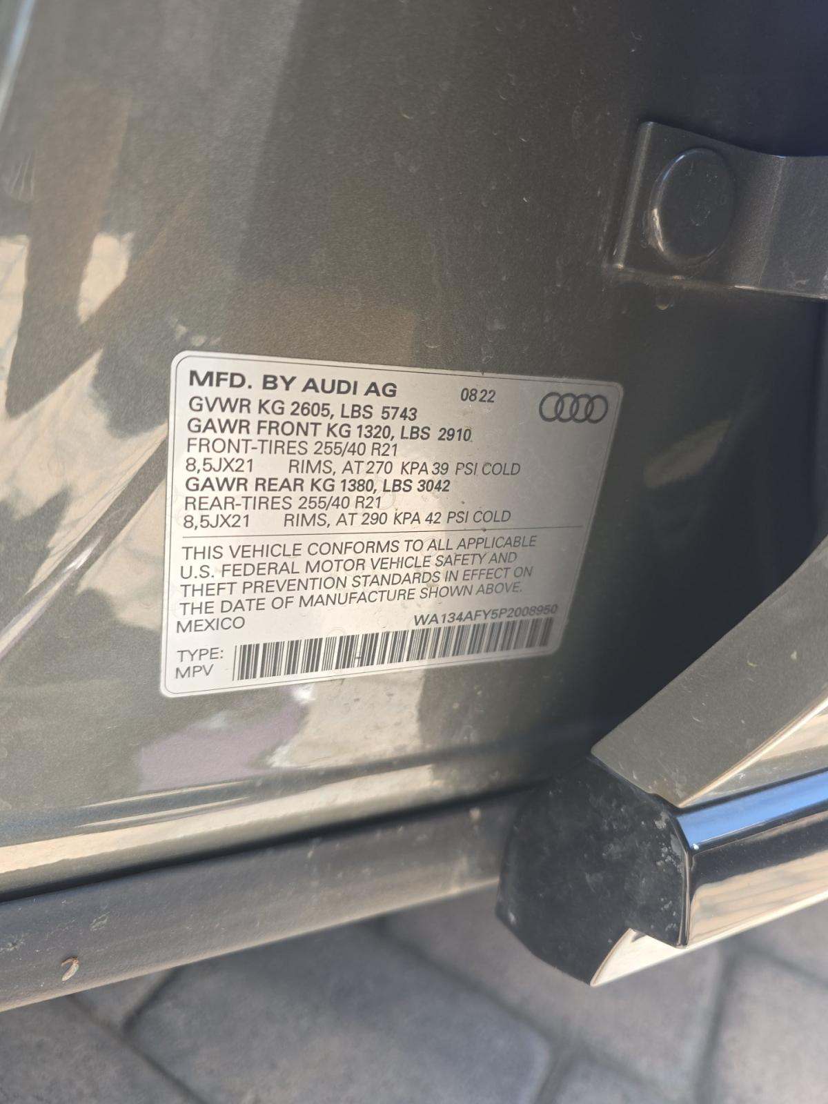 2023 Audi SQ5 Prestige AWD