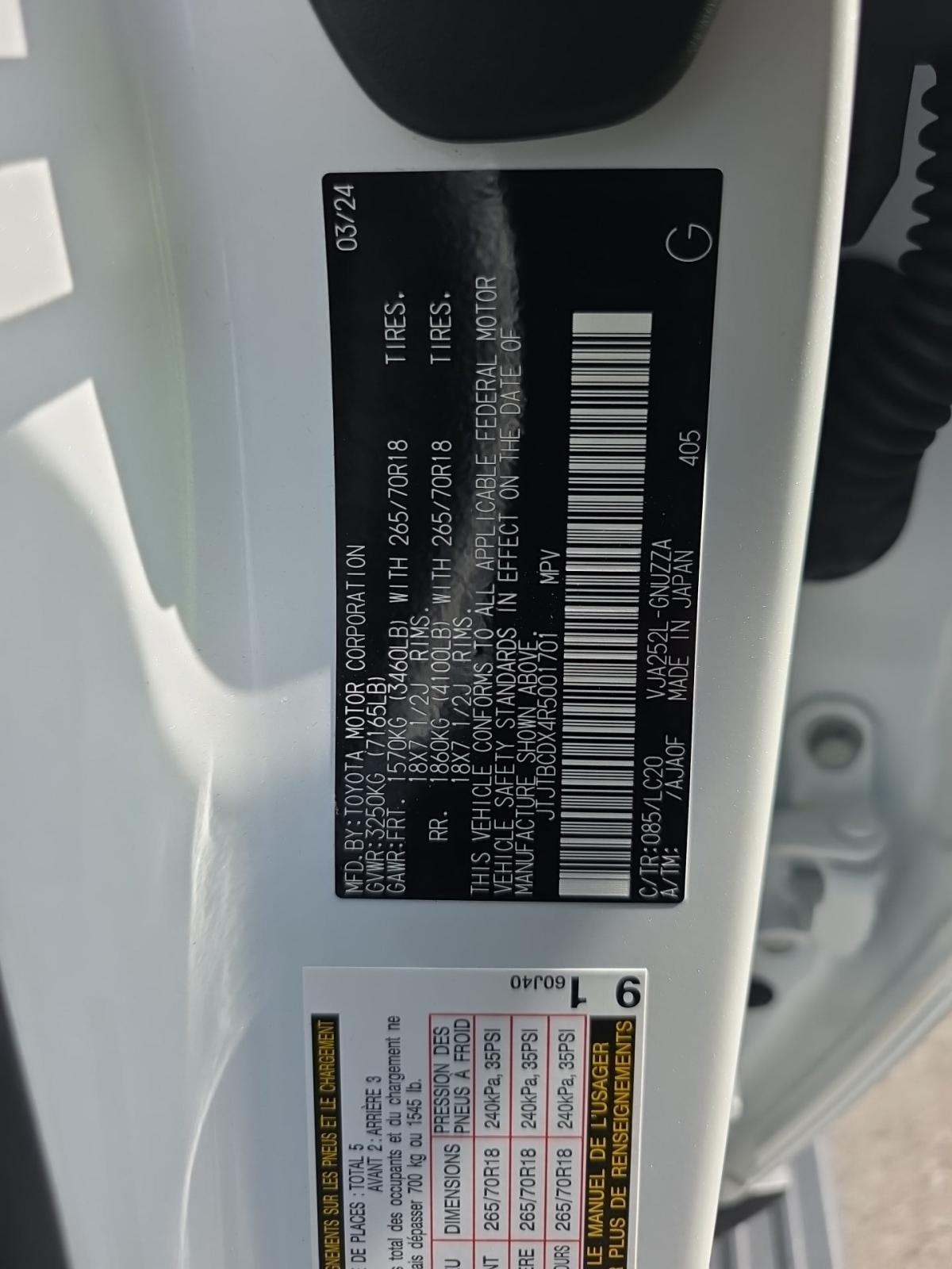 2024 Lexus GX GX 550 Overtrail AWD