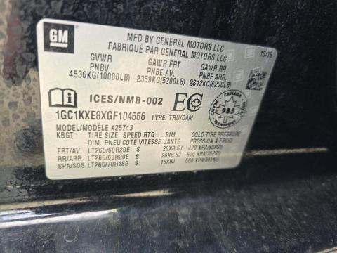 CHEVROLET HIGH COUNTRY - 1