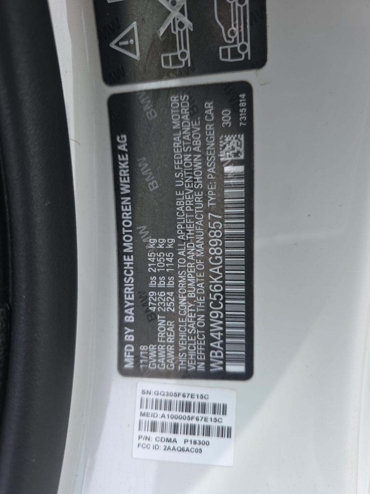 2019 BMW 4 Series 440i xDrive AWD