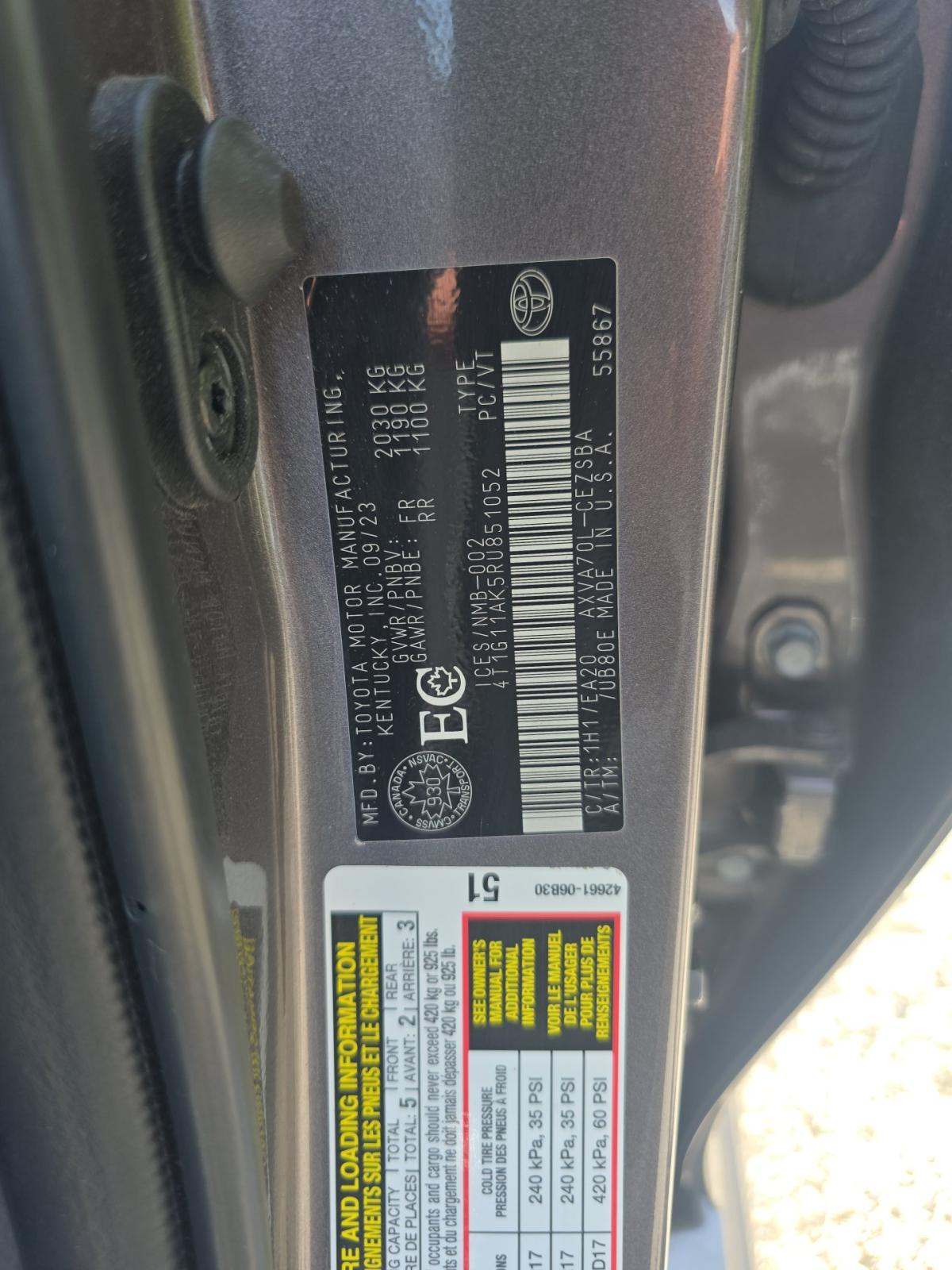 2024 Toyota Camry SE FWD